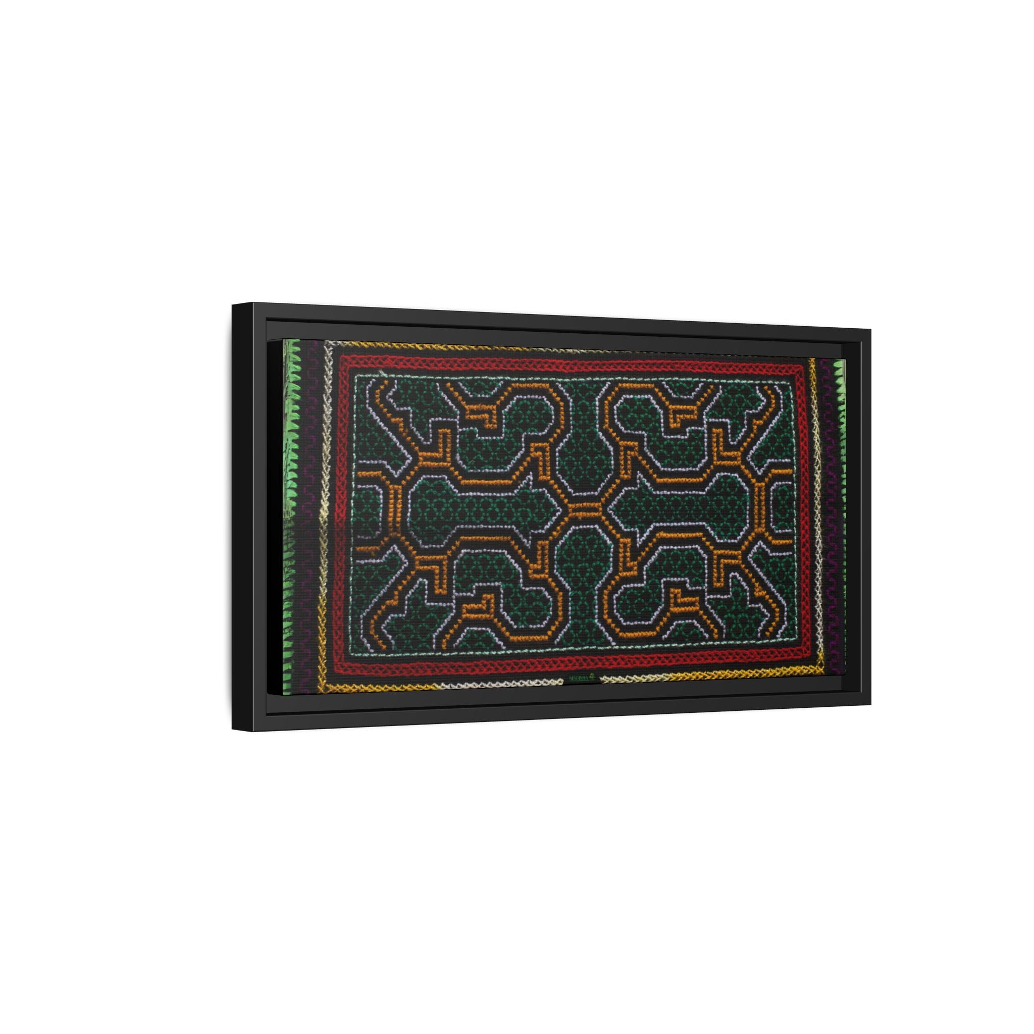 Canvas Shipibo Art – Metax Kené – Icaro of the trees
