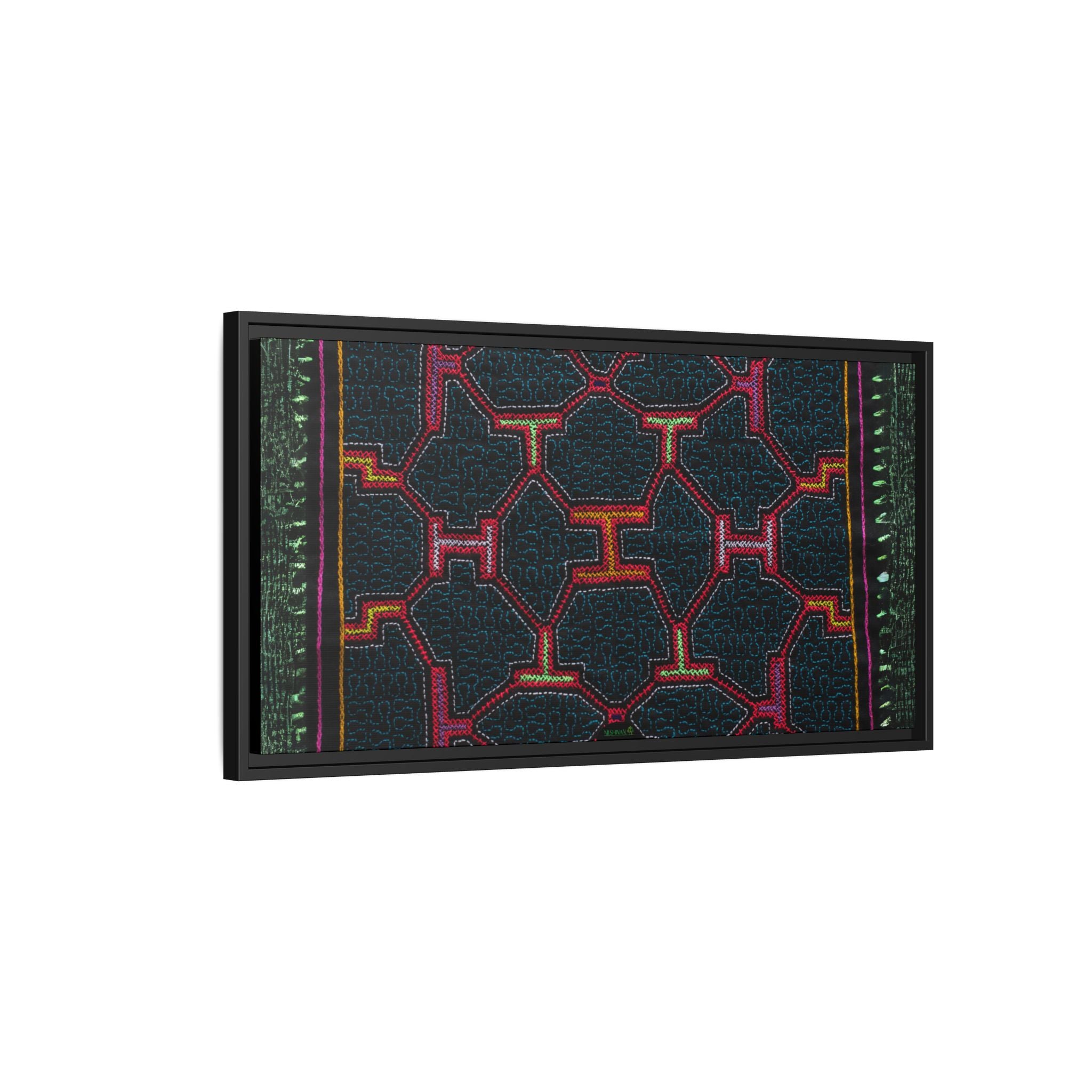 Canvas Shipibo Art – Xao Kené – Icaro of acceptance