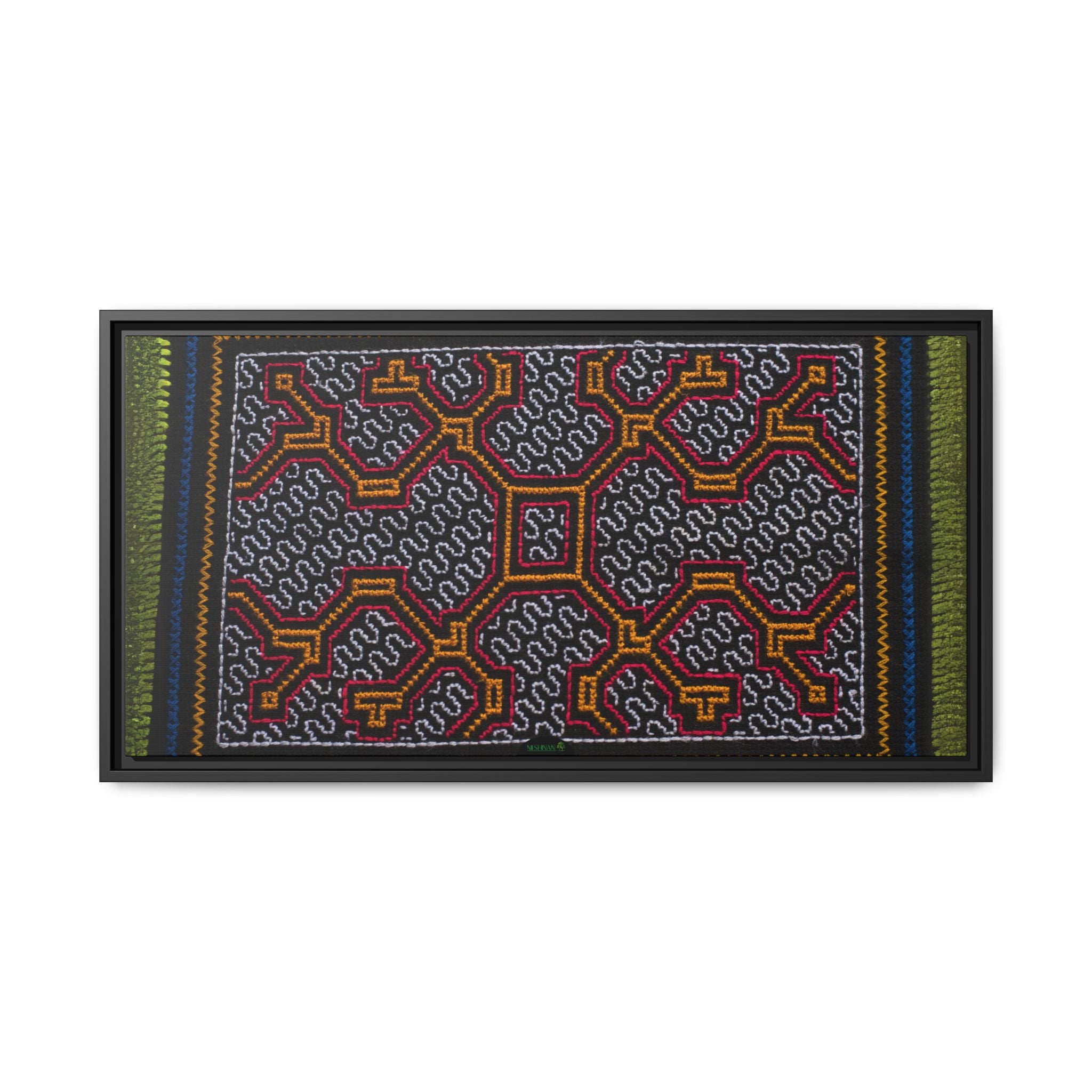 Canvas Shipibo Art – Mayá Kené – Icaro of the family member