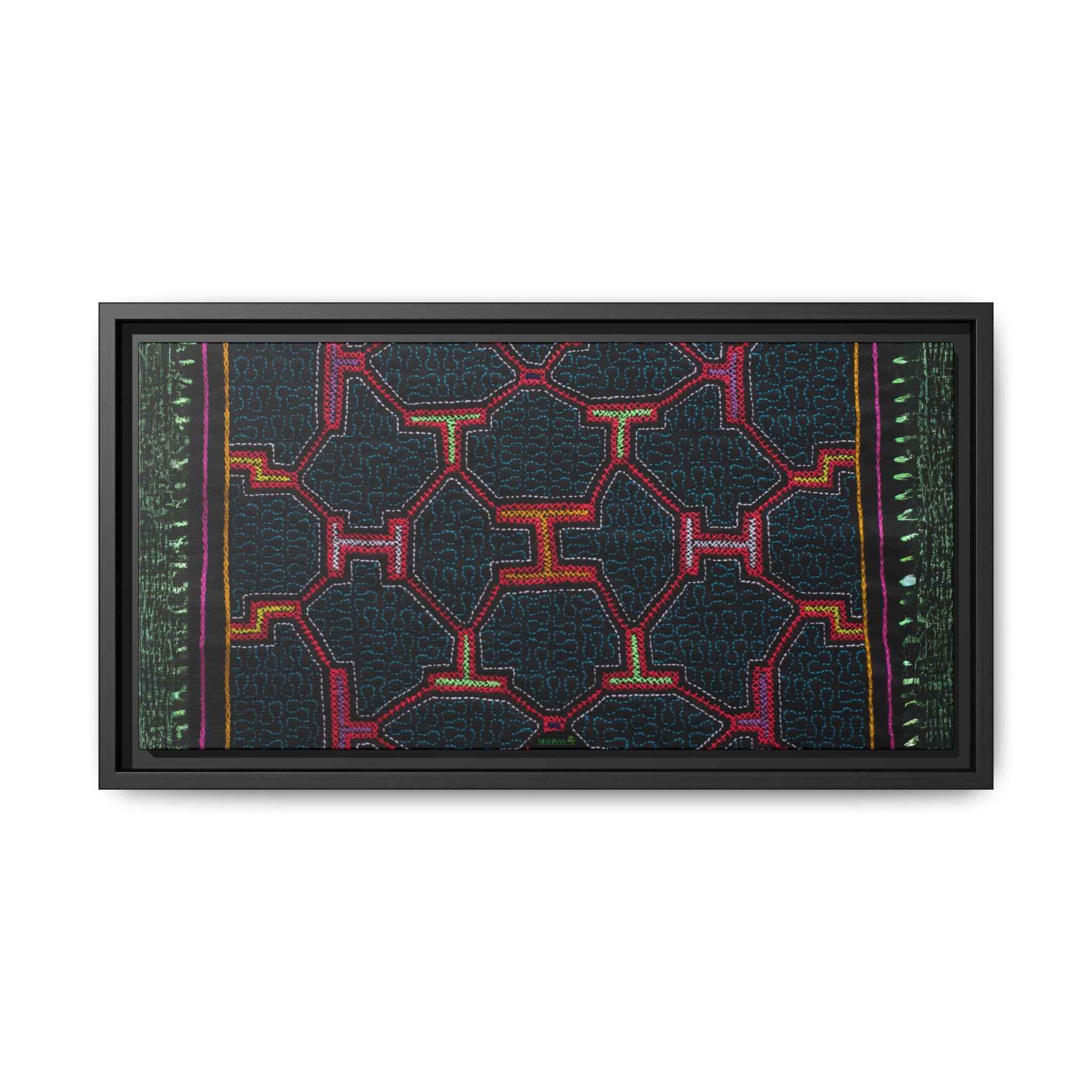 Canvas Shipibo Art – Xao Kené – Icaro of acceptance