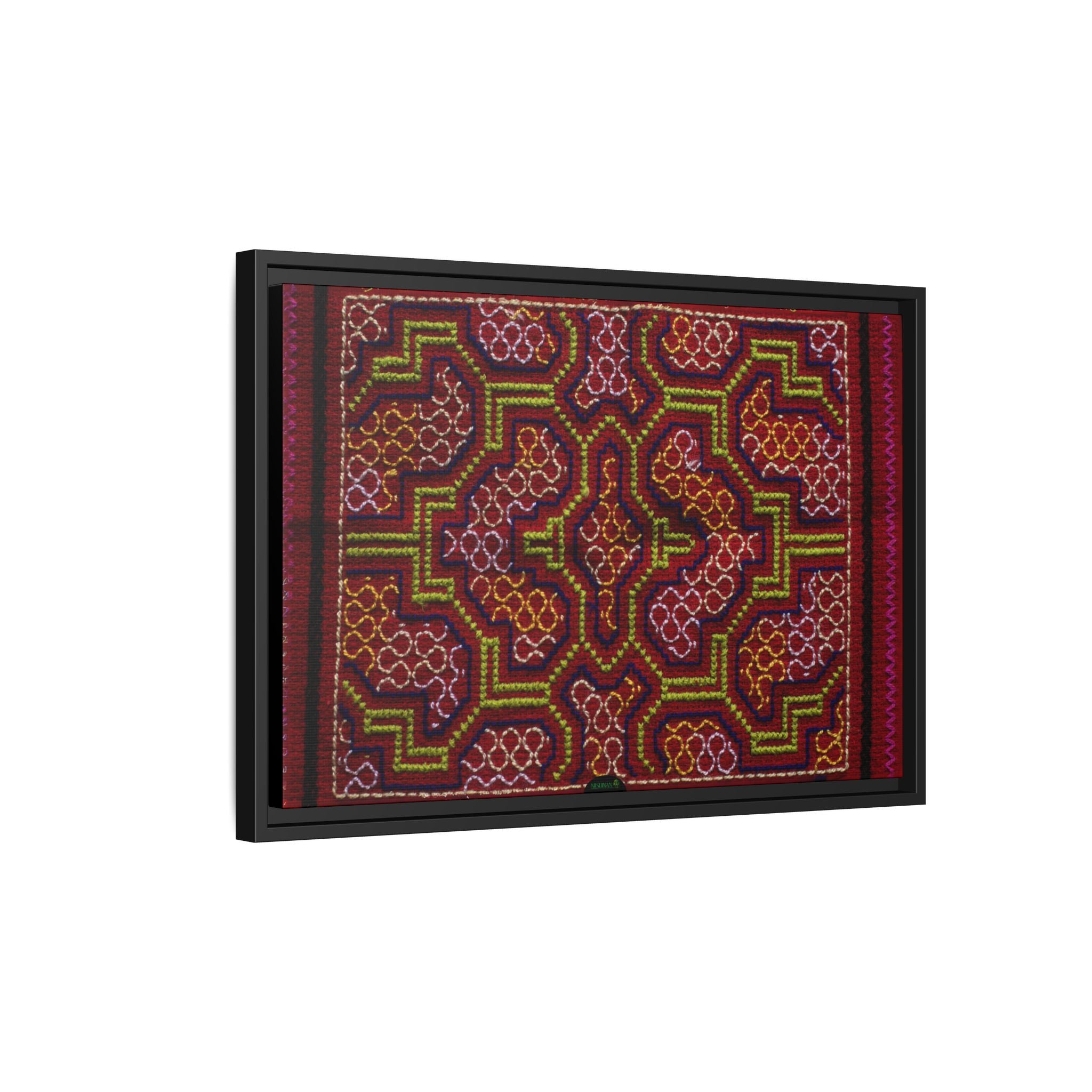 Canvas Shipibo Art – Mayá Kené – Icaro of the new lineages