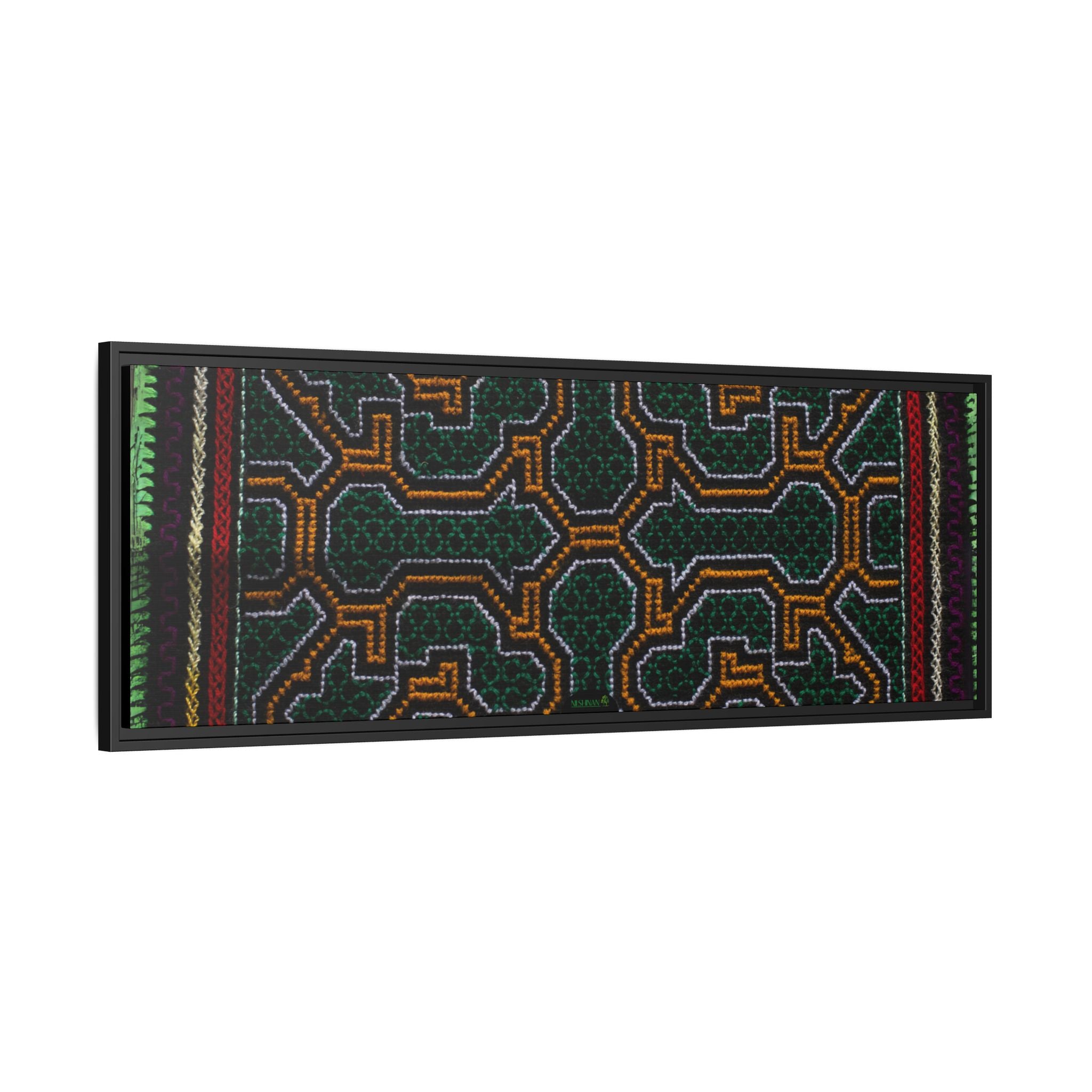 Canvas Shipibo Art – Metax Kené – Icaro of the trees