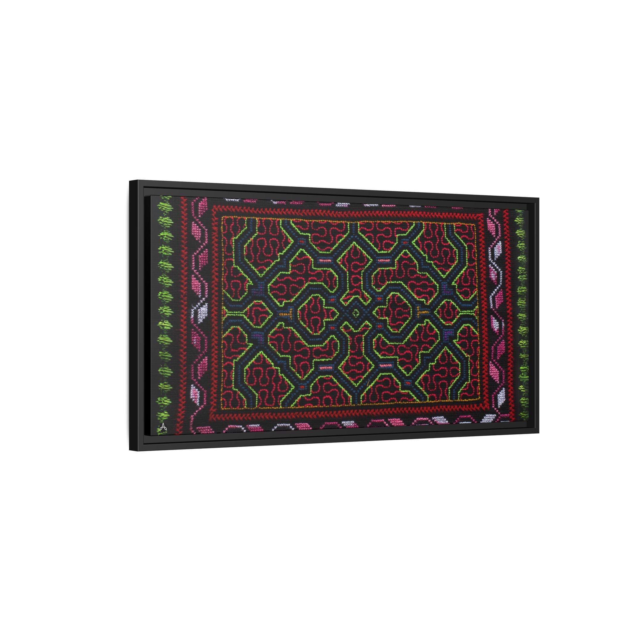 Canvas Shipibo Art – Sanken Kené – Icaro of all elements