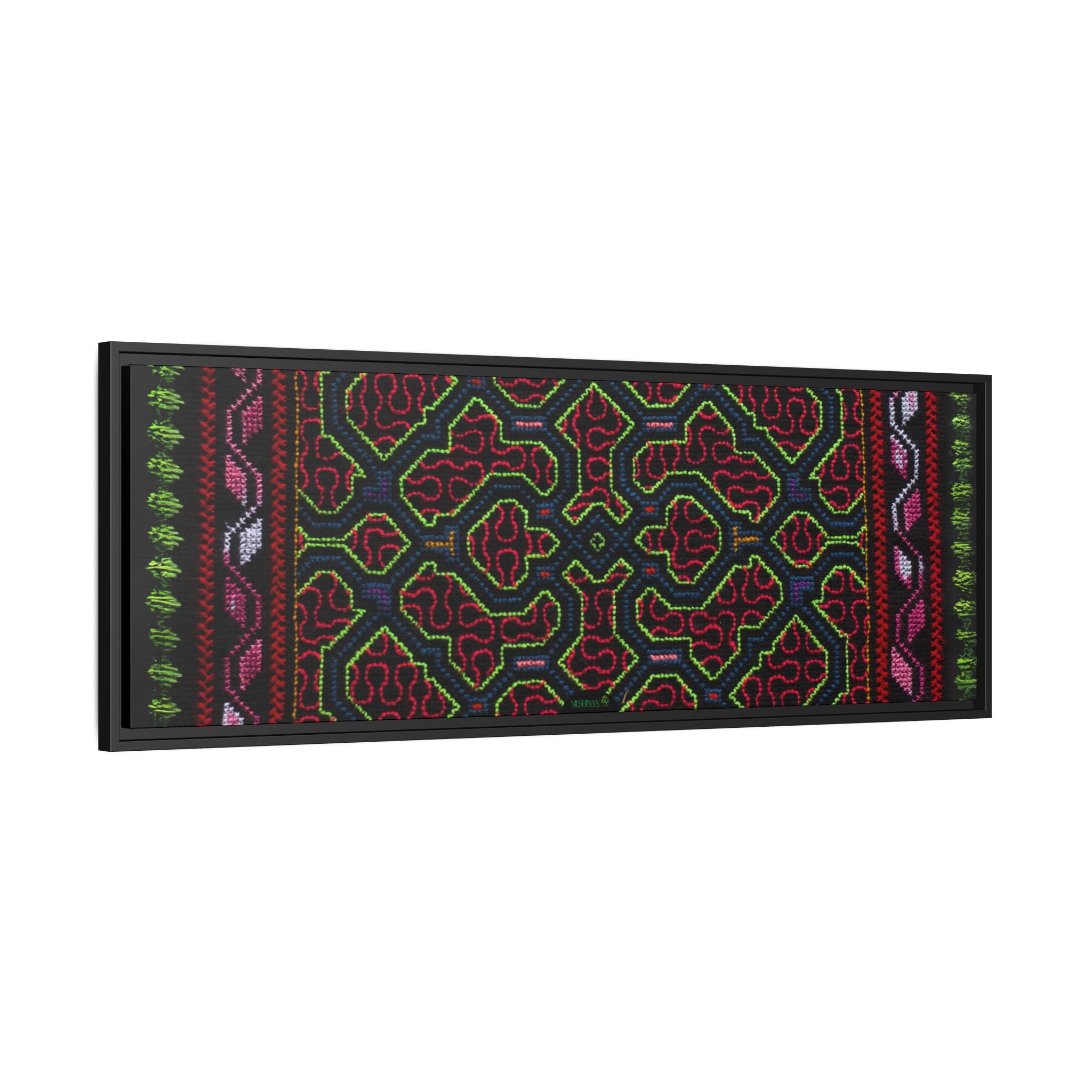 Canvas Shipibo Art – Sanken Kené – Icaro of all elements