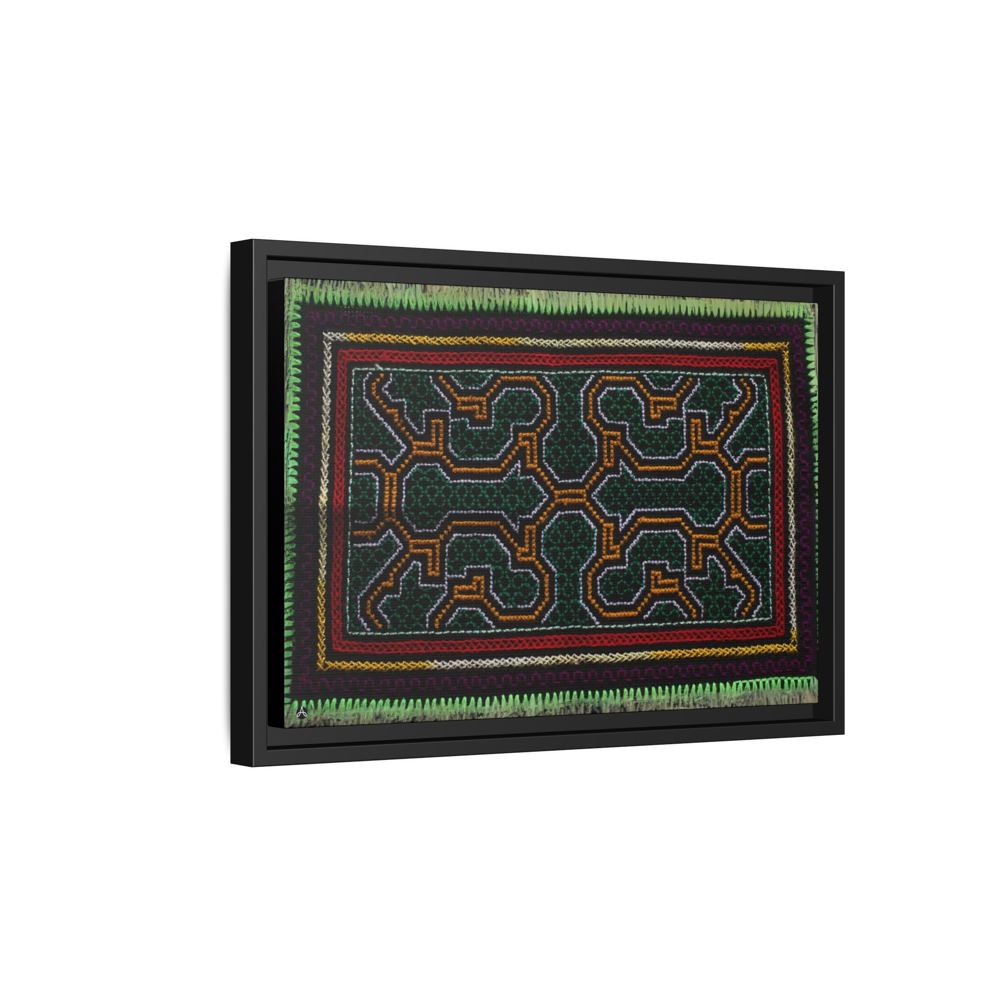 Canvas Shipibo Art – Metax Kené – Icaro of the trees