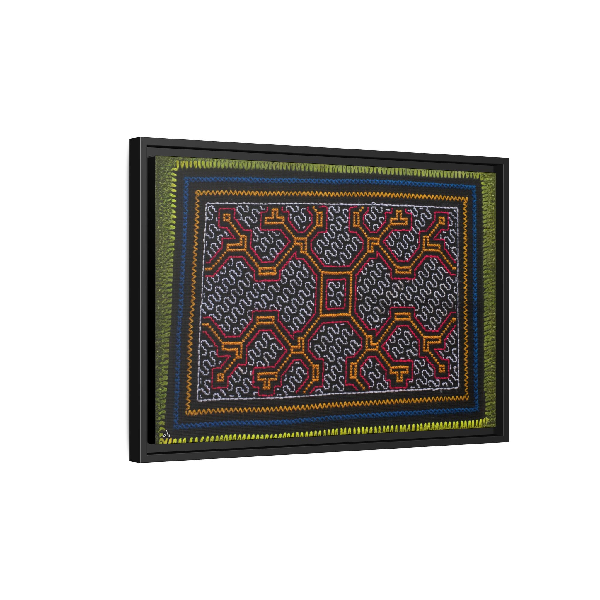 Canvas Shipibo Art – Mayá Kené – Icaro of the family member