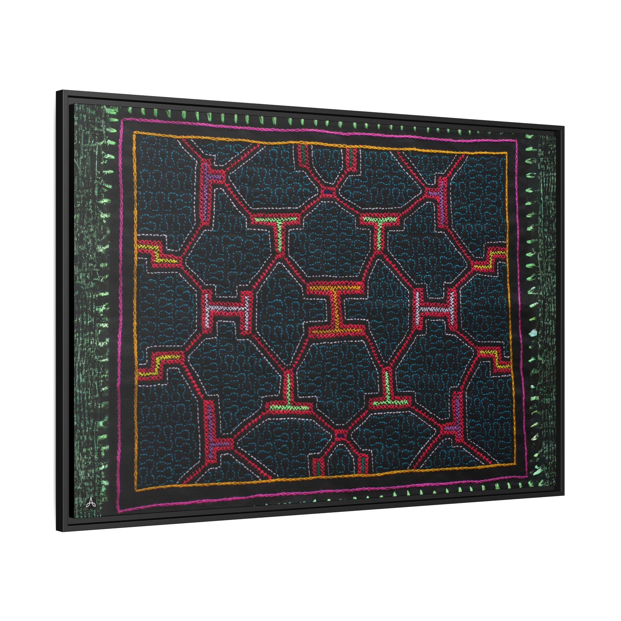 Canvas Shipibo Art – Xao Kené – Icaro of acceptance