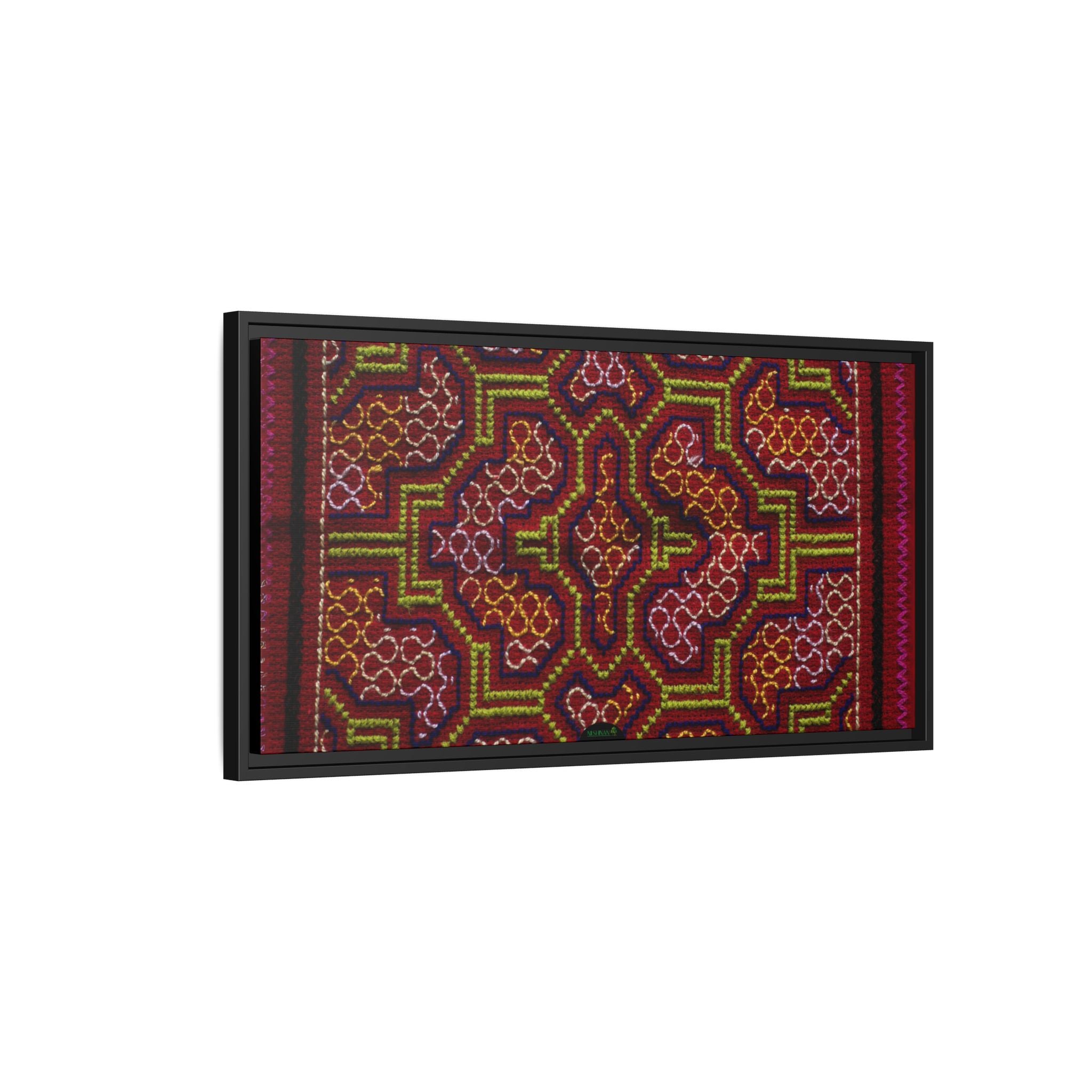 Canvas Shipibo Art – Mayá Kené – Icaro of the new lineages