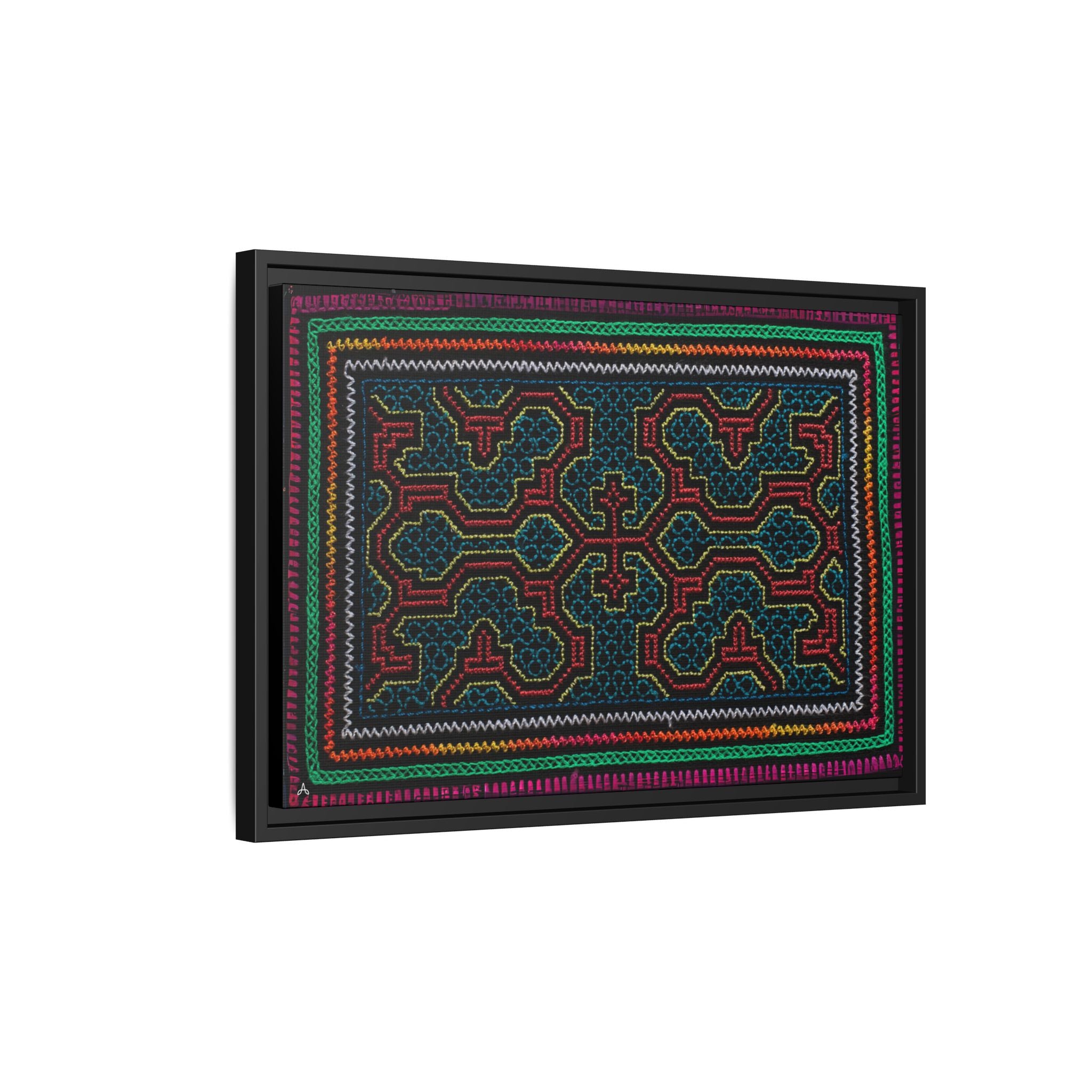 Canvas Shipibo Art – Mayá Kené – Icaro of beautifying