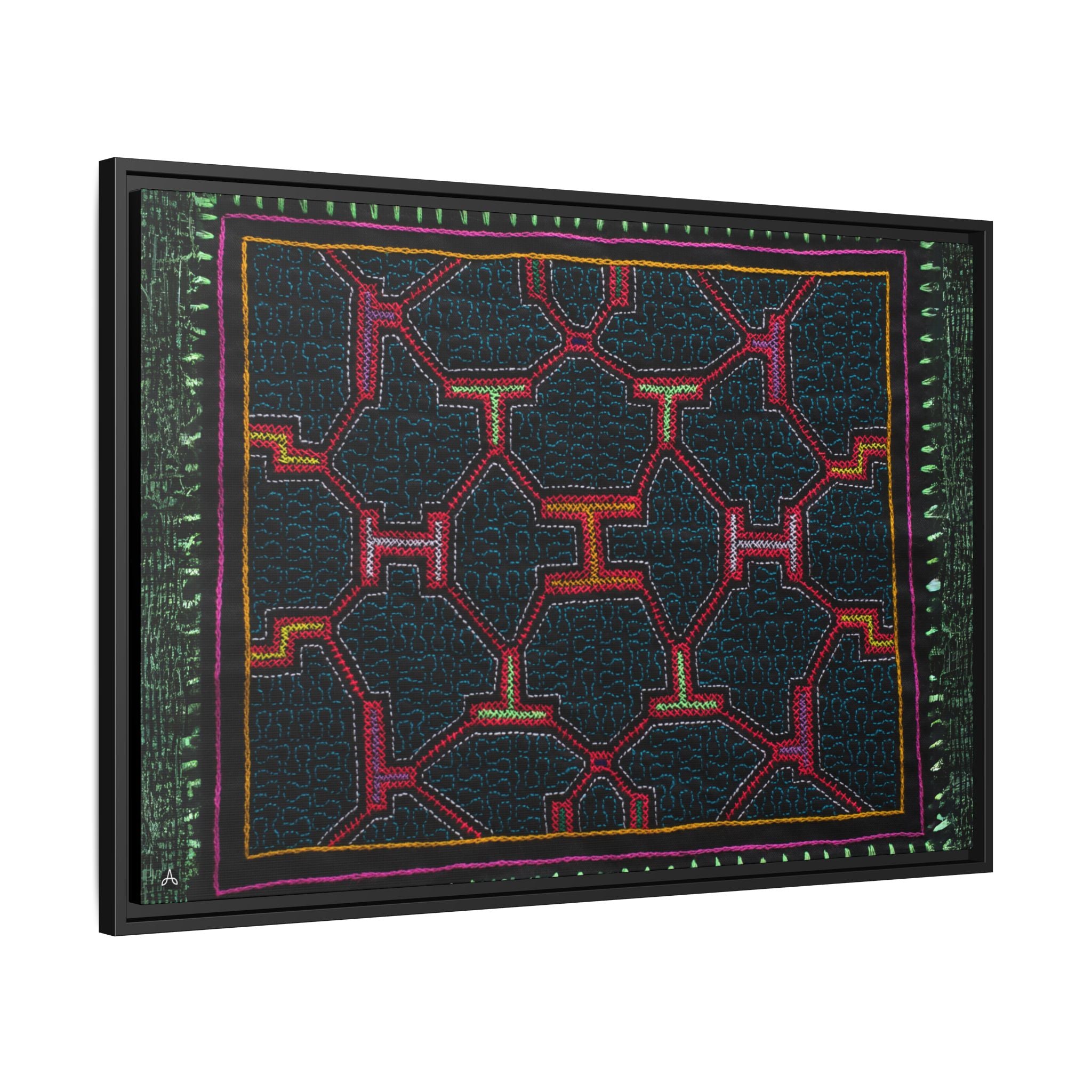 Canvas Shipibo Art – Xao Kené – Icaro of acceptance