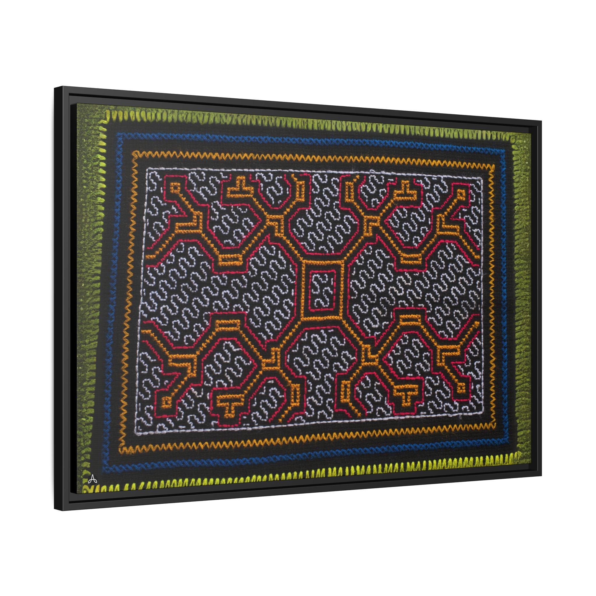 Canvas Shipibo Art – Mayá Kené – Icaro of the family member