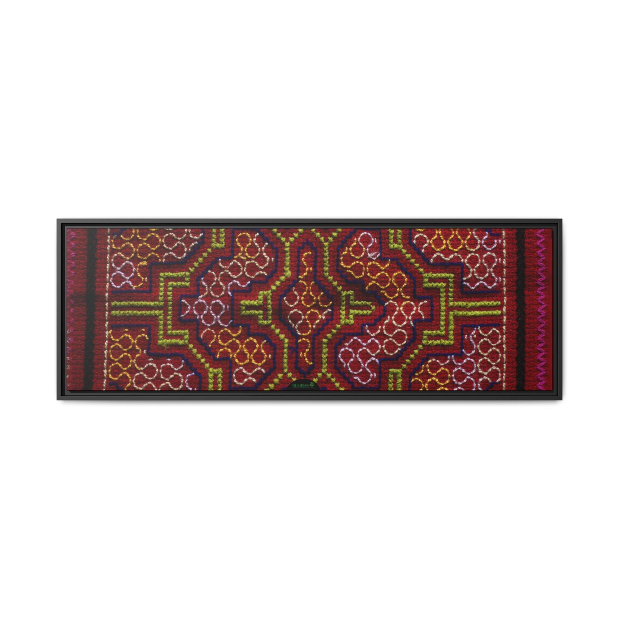 Canvas Shipibo Art – Mayá Kené – Icaro of the new lineages