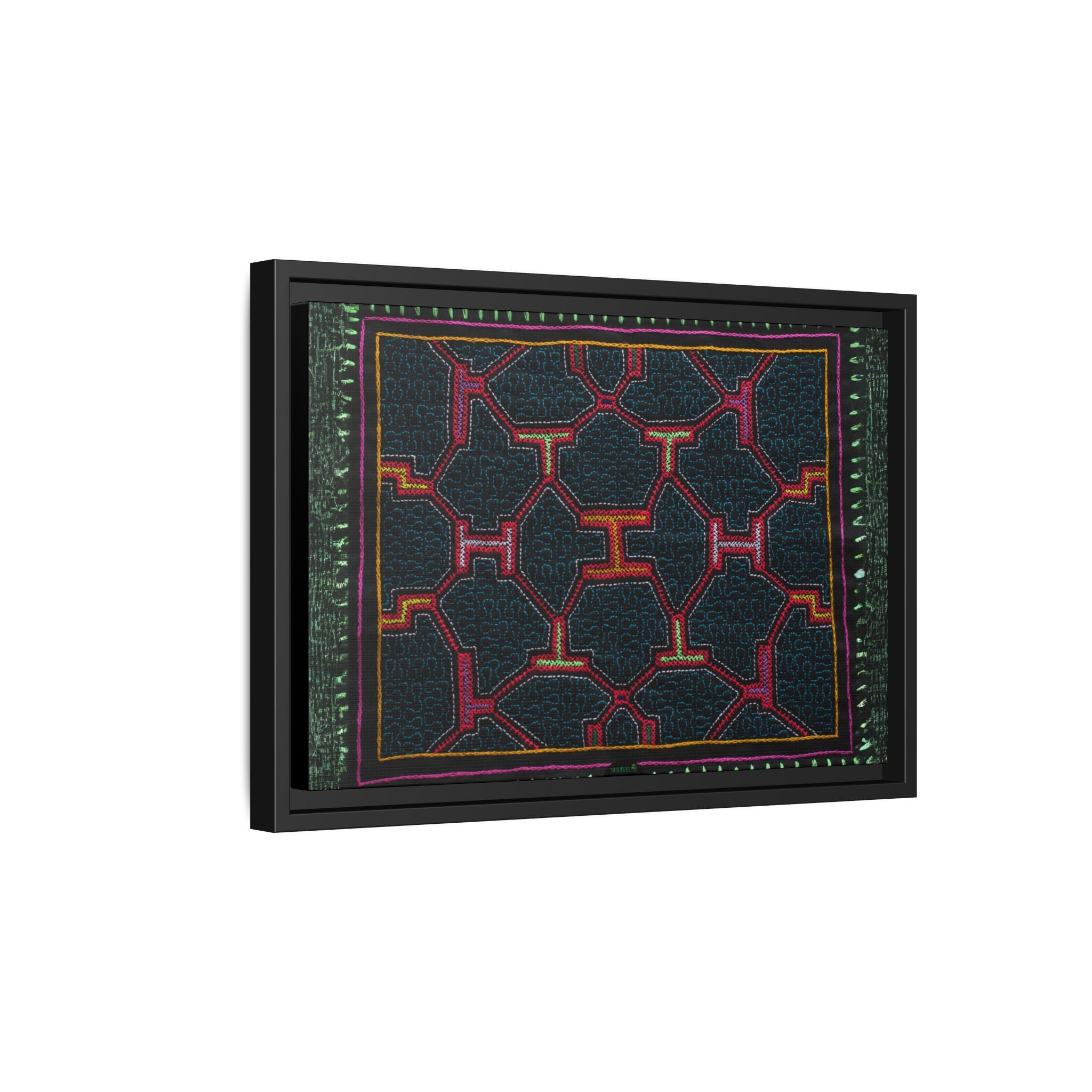 Canvas Shipibo Art – Xao Kené – Icaro of acceptance