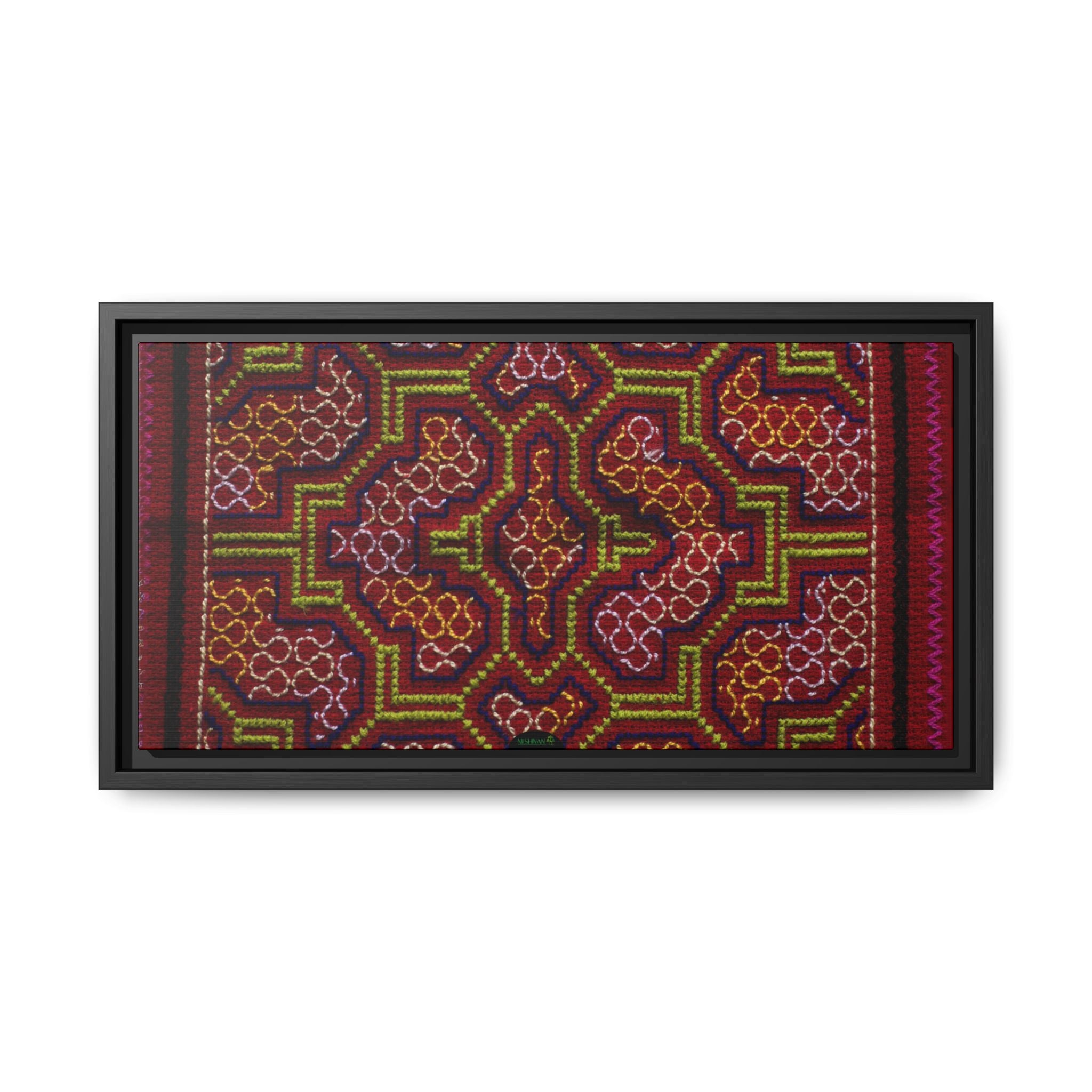 Canvas Shipibo Art – Mayá Kené – Icaro of the new lineages