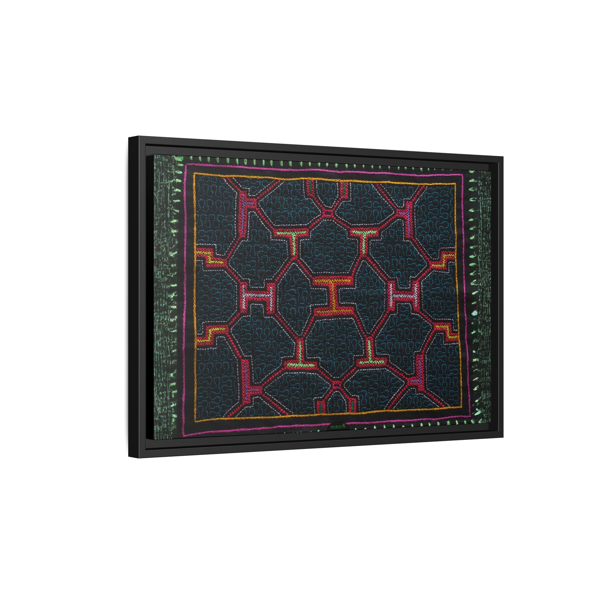 Canvas Shipibo Art – Xao Kené – Icaro of acceptance