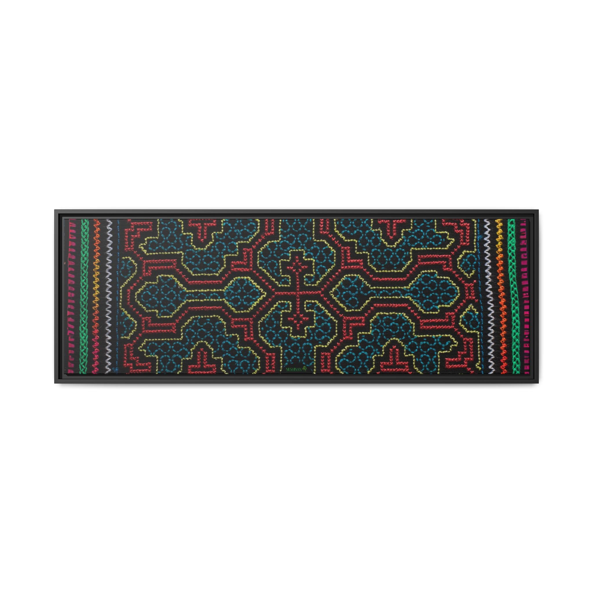 Canvas Shipibo Art – Mayá Kené – Icaro of beautifying