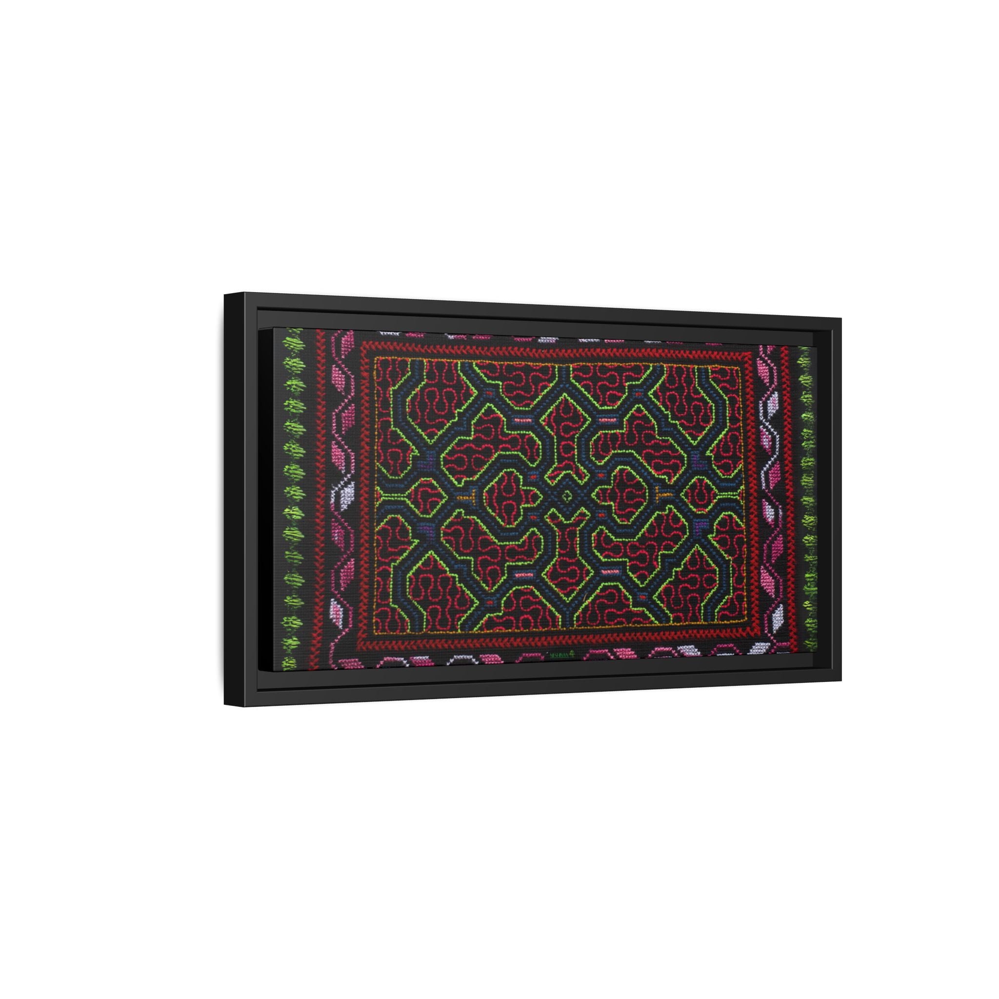 Canvas Shipibo Art – Sanken Kené – Icaro of all elements