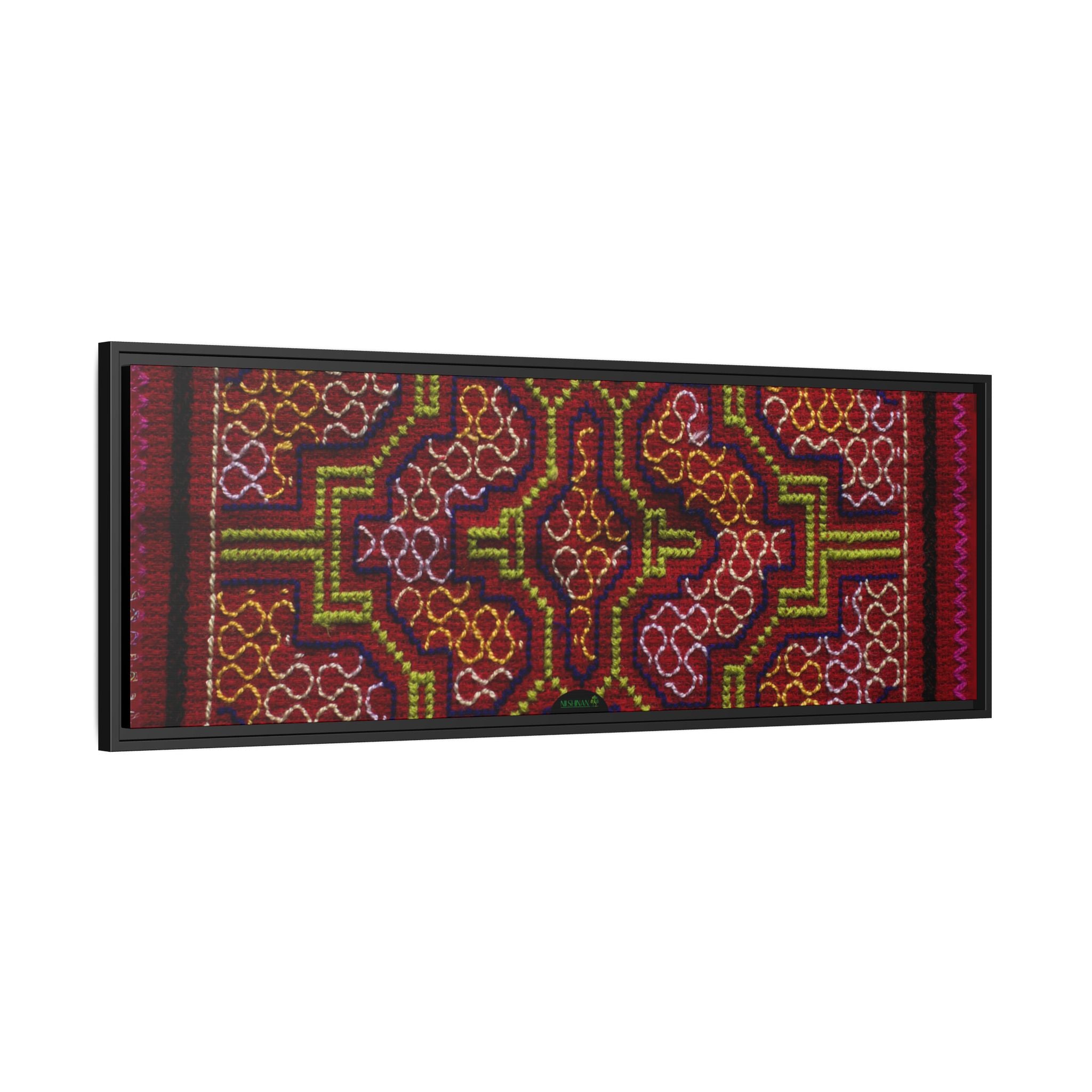 Canvas Shipibo Art – Mayá Kené – Icaro of the new lineages