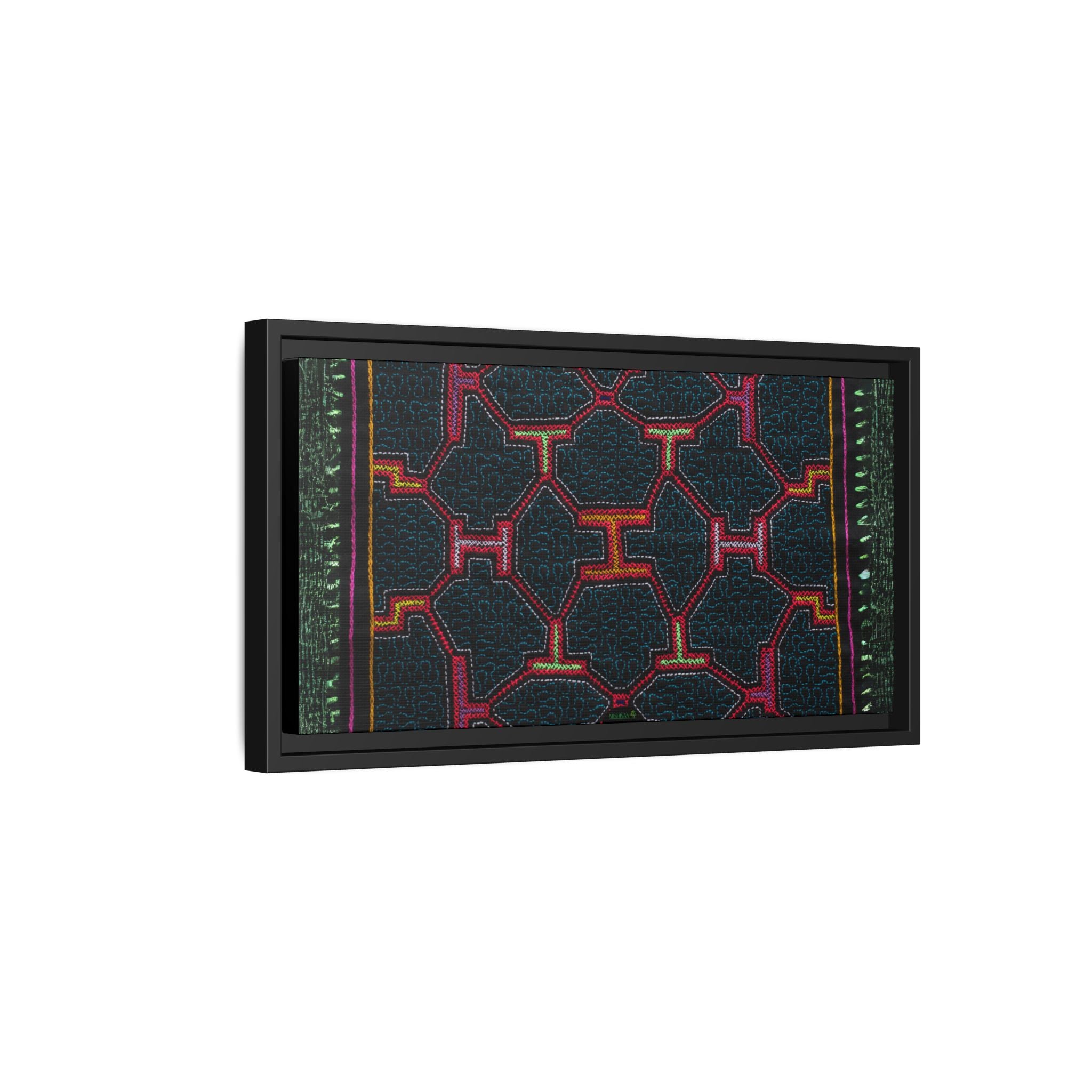 Canvas Shipibo Art – Xao Kené – Icaro of acceptance