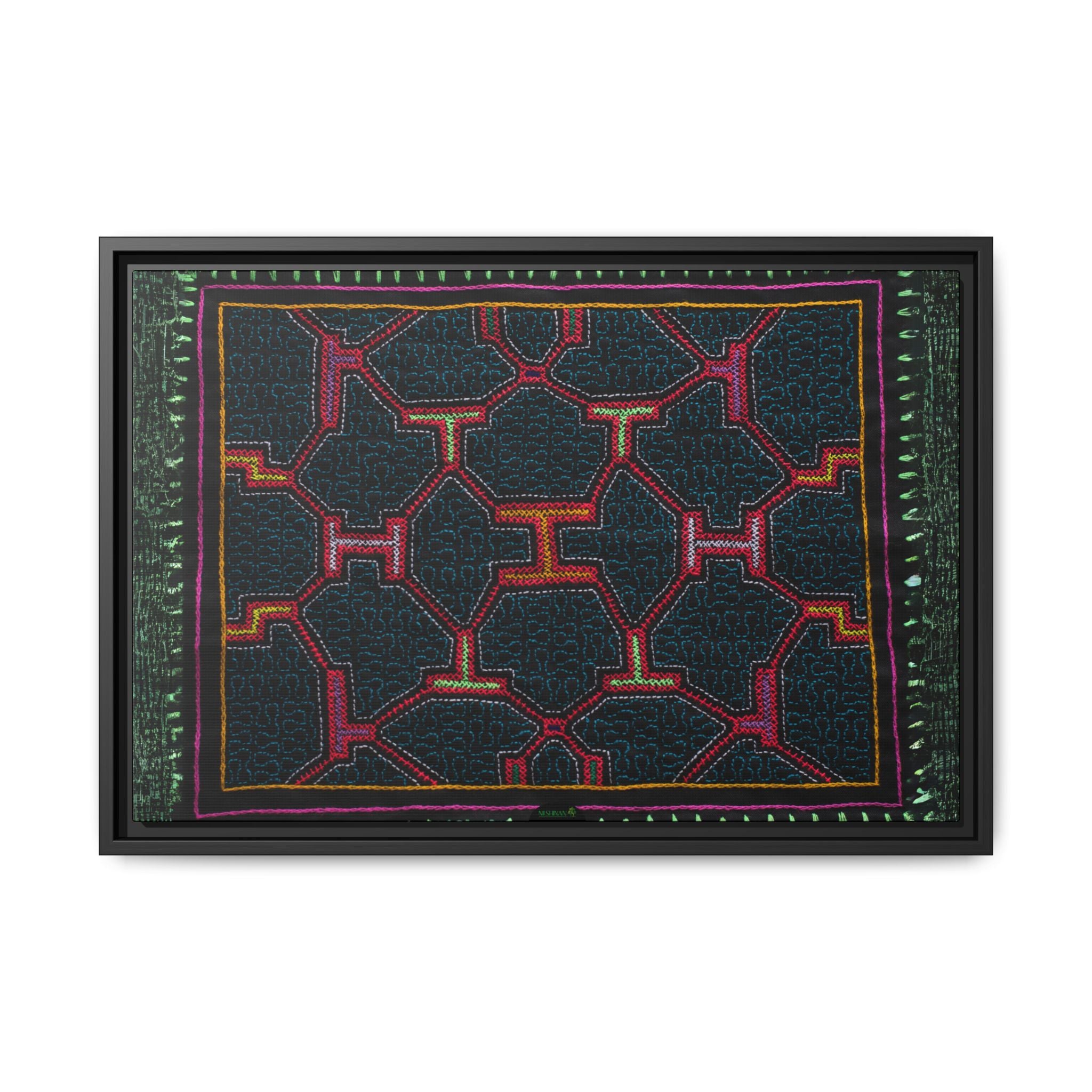 Canvas Shipibo Art – Xao Kené – Icaro of acceptance