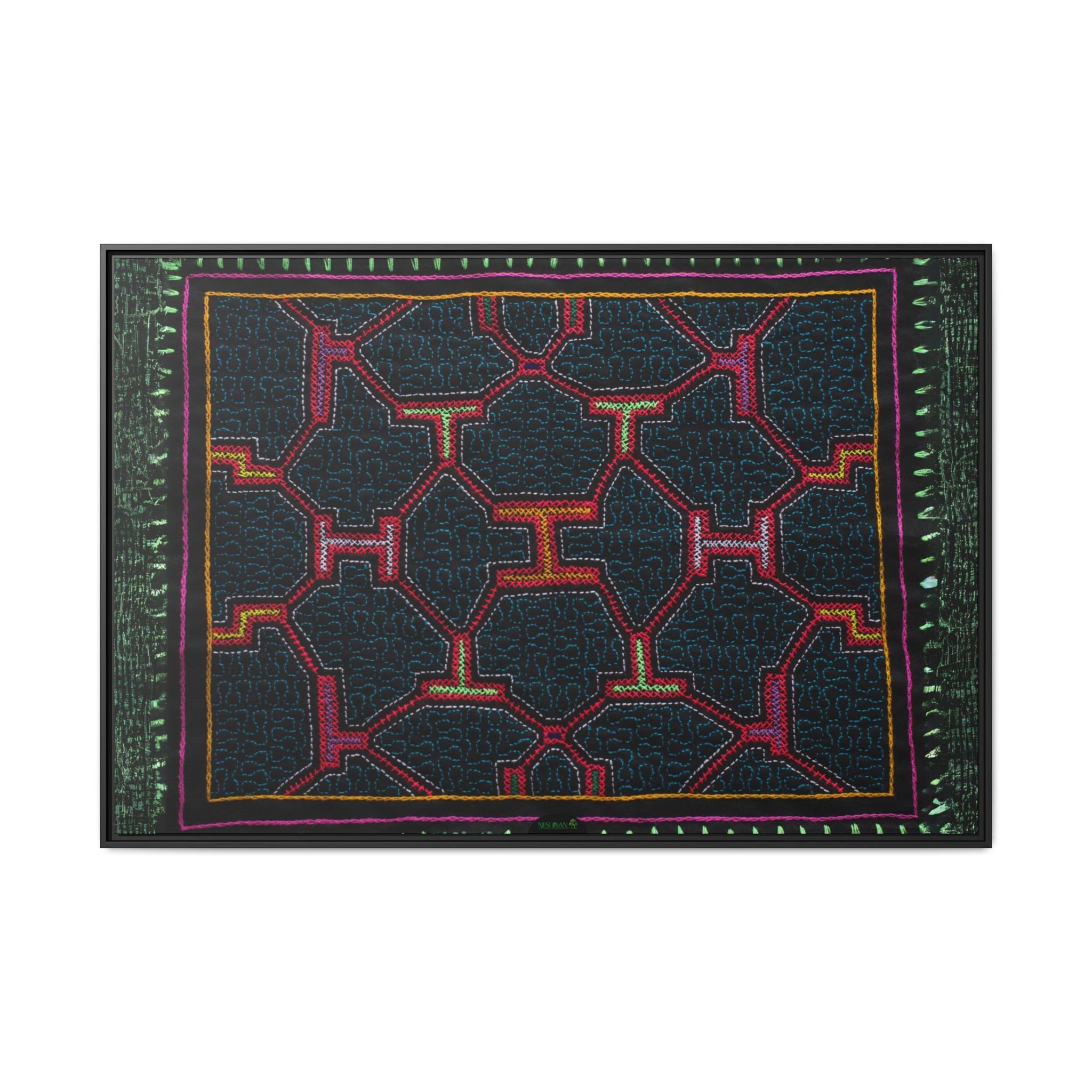 Canvas Shipibo Art – Xao Kené – Icaro of acceptance
