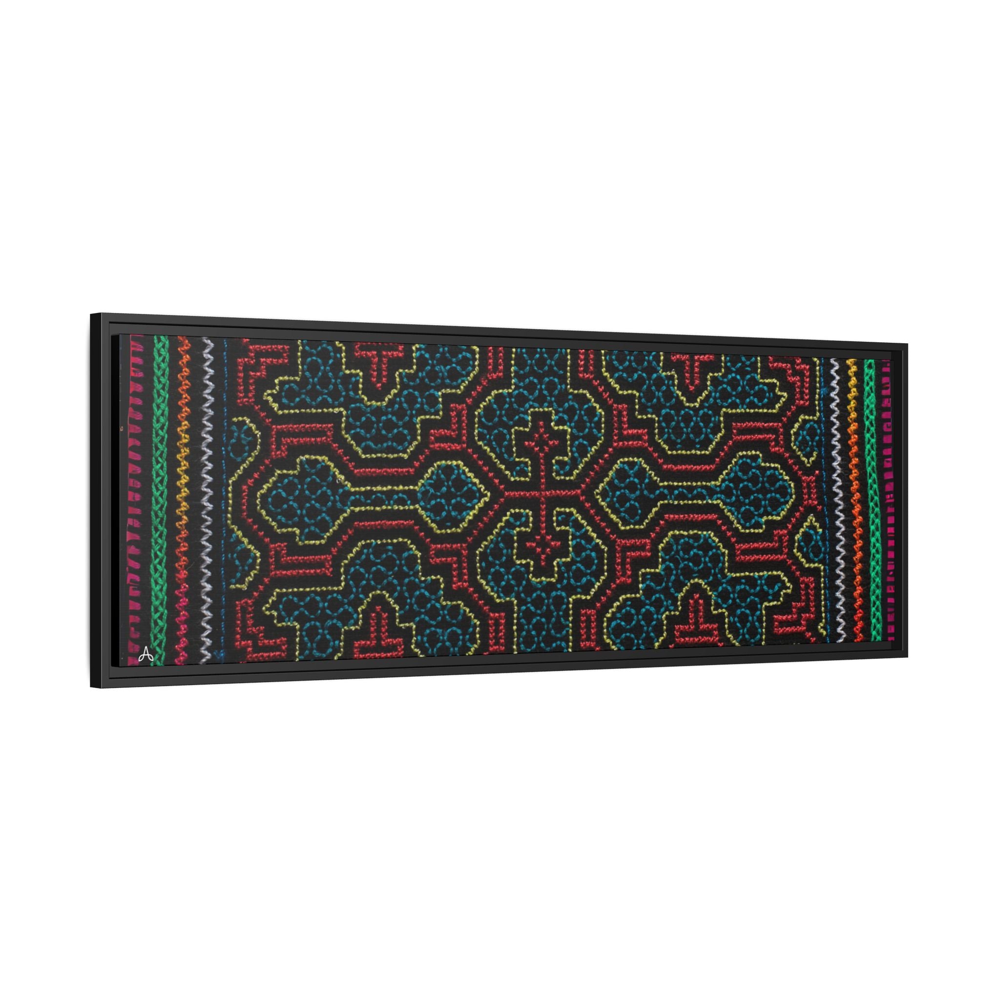 Canvas Shipibo Art – Mayá Kené – Icaro of beautifying