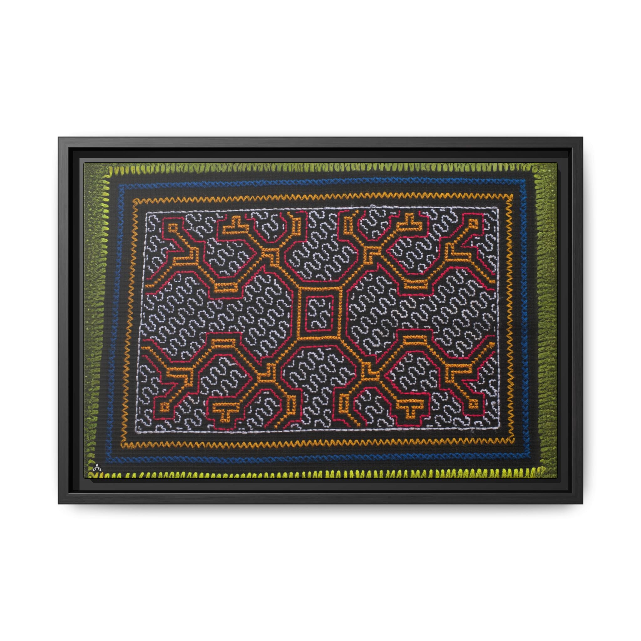 Canvas Shipibo Art – Mayá Kené – Icaro of the family member