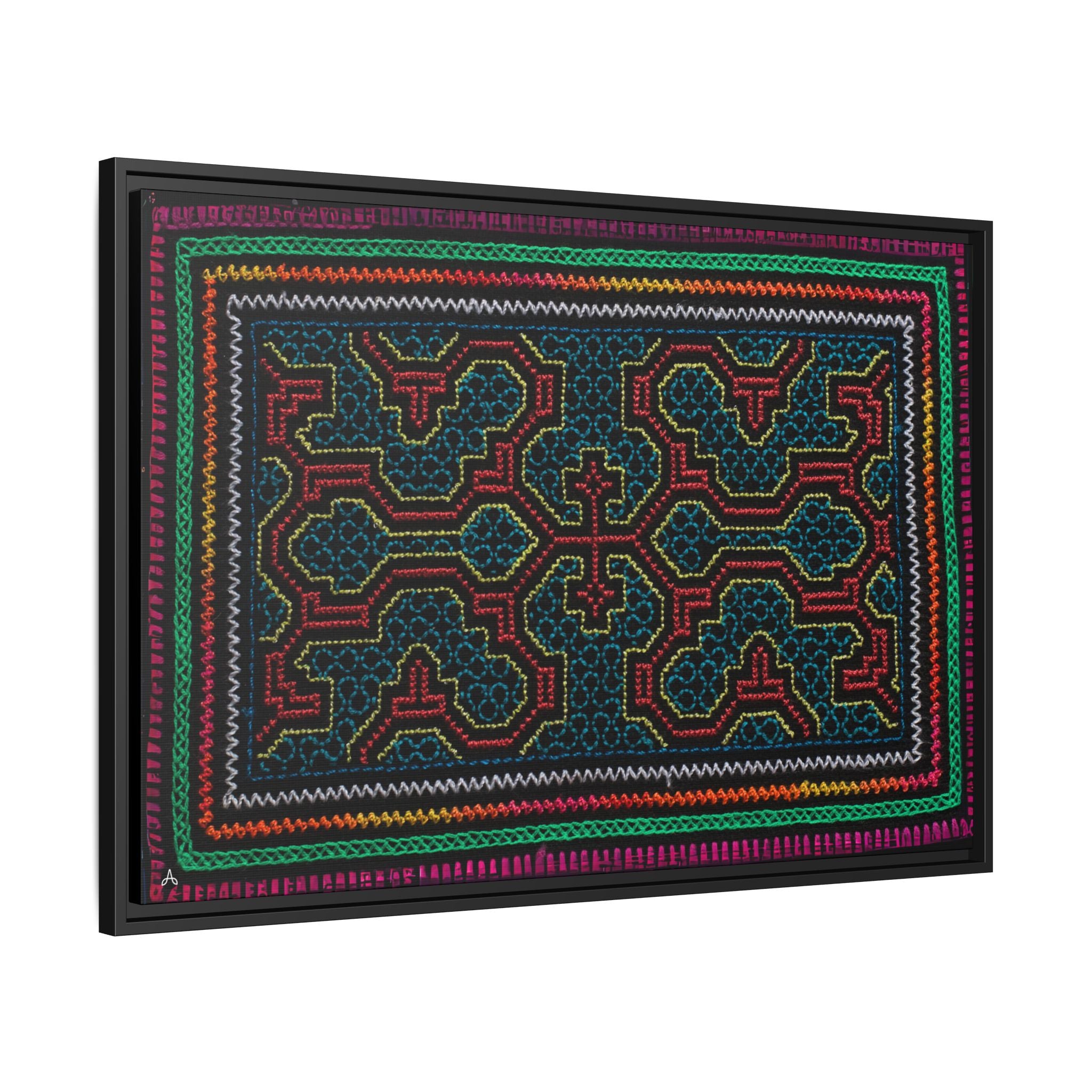 Canvas Shipibo Art – Mayá Kené – Icaro of beautifying