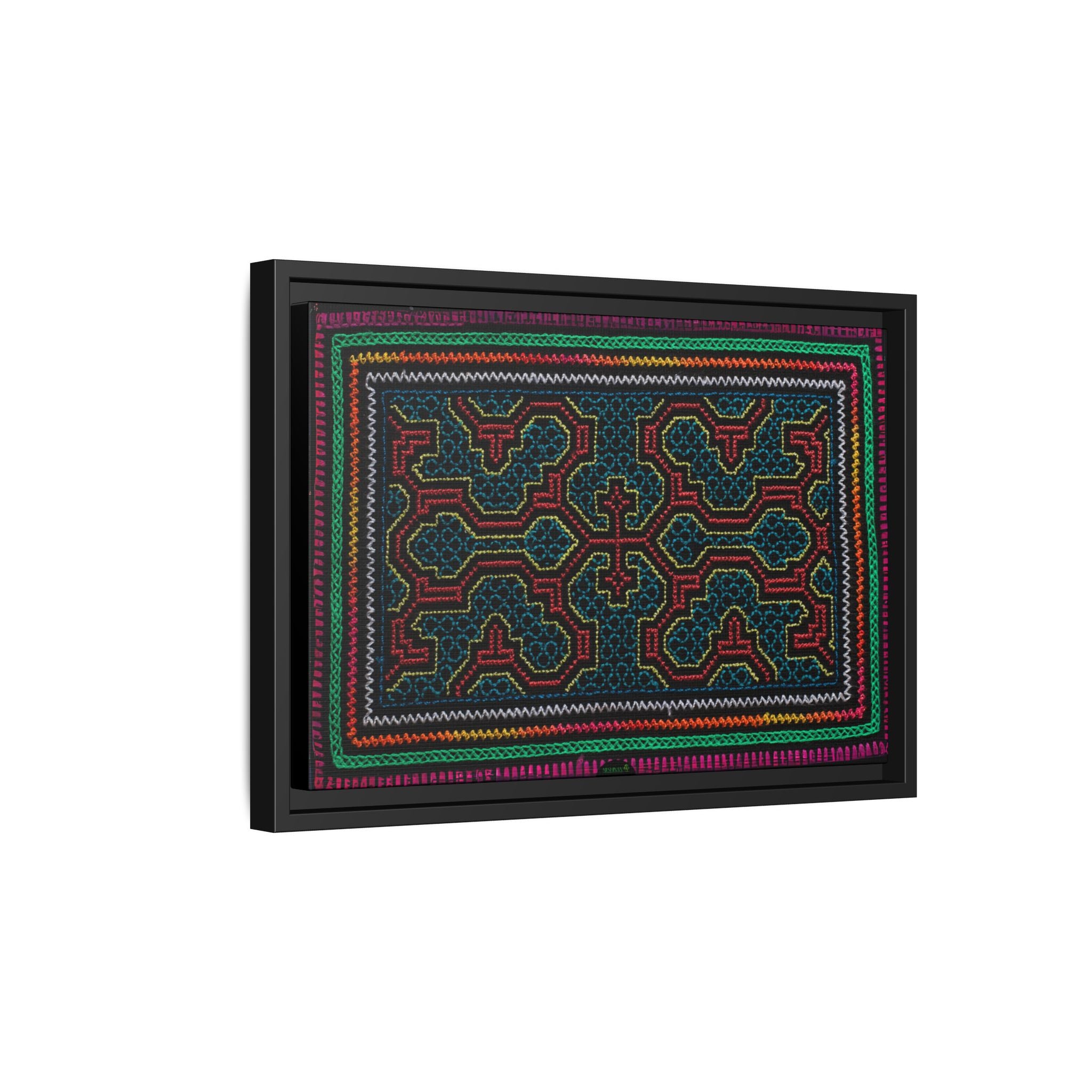 Canvas Shipibo Art – Mayá Kené – Icaro of beautifying