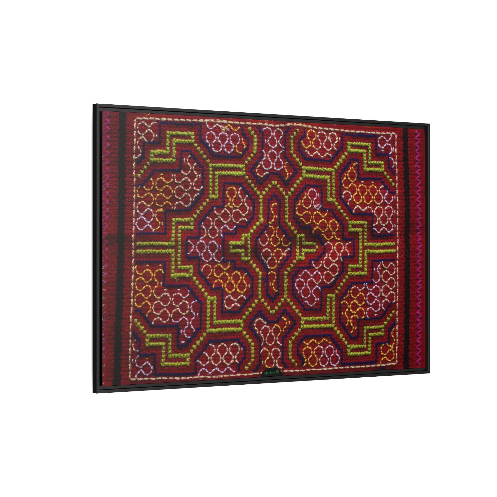 Canvas Shipibo Art – Mayá Kené – Icaro of the new lineages