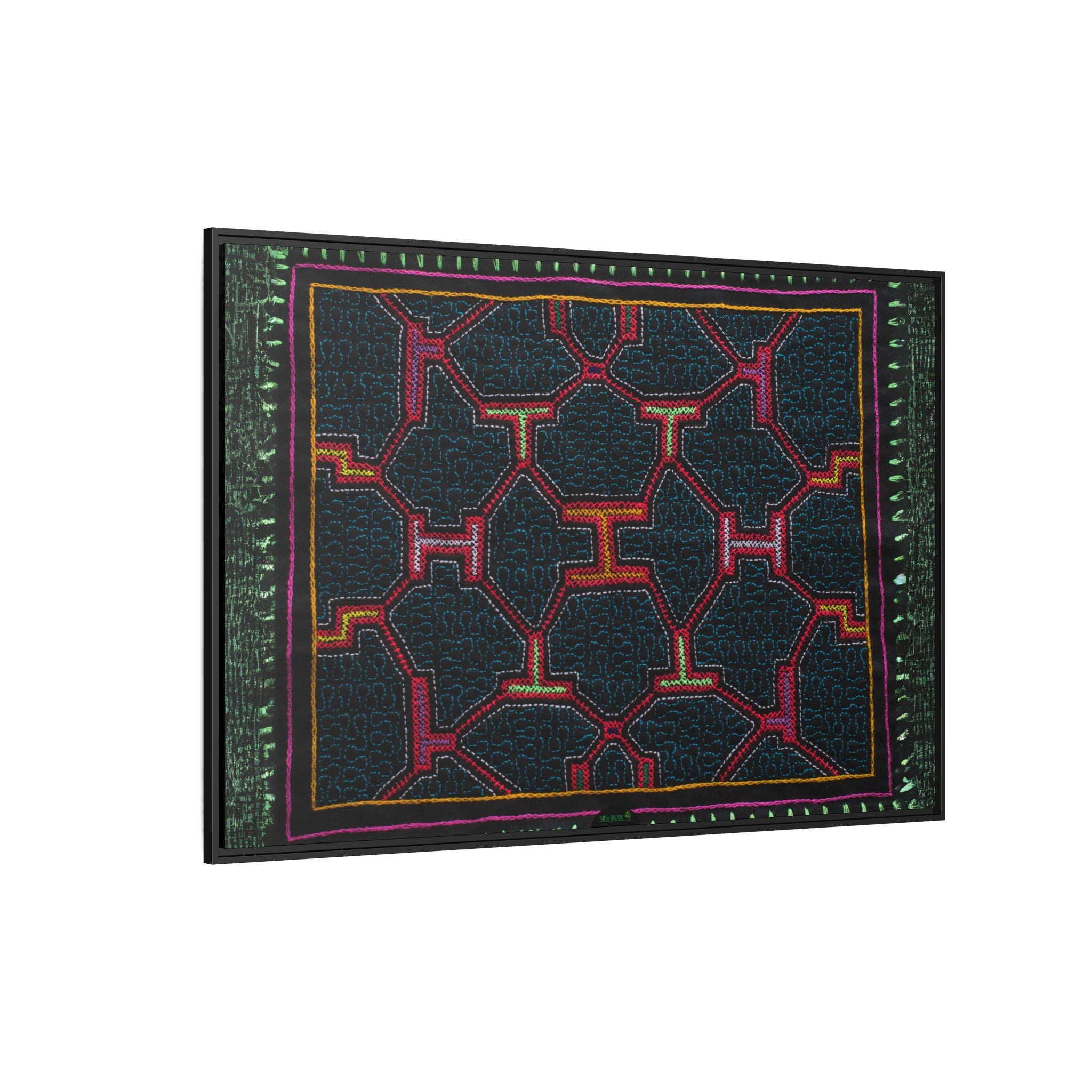 Canvas Shipibo Art – Xao Kené – Icaro of acceptance