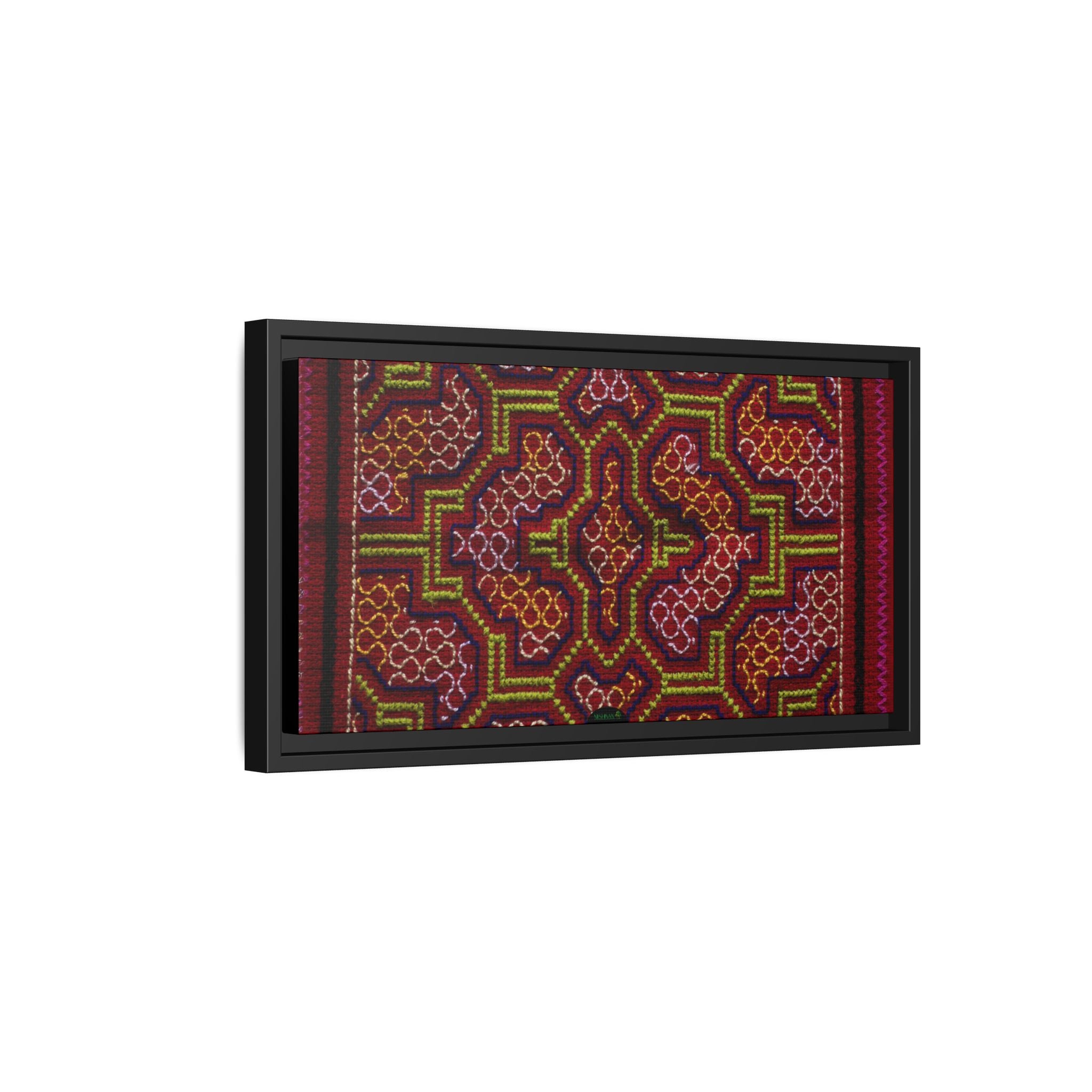 Canvas Shipibo Art – Mayá Kené – Icaro of the new lineages
