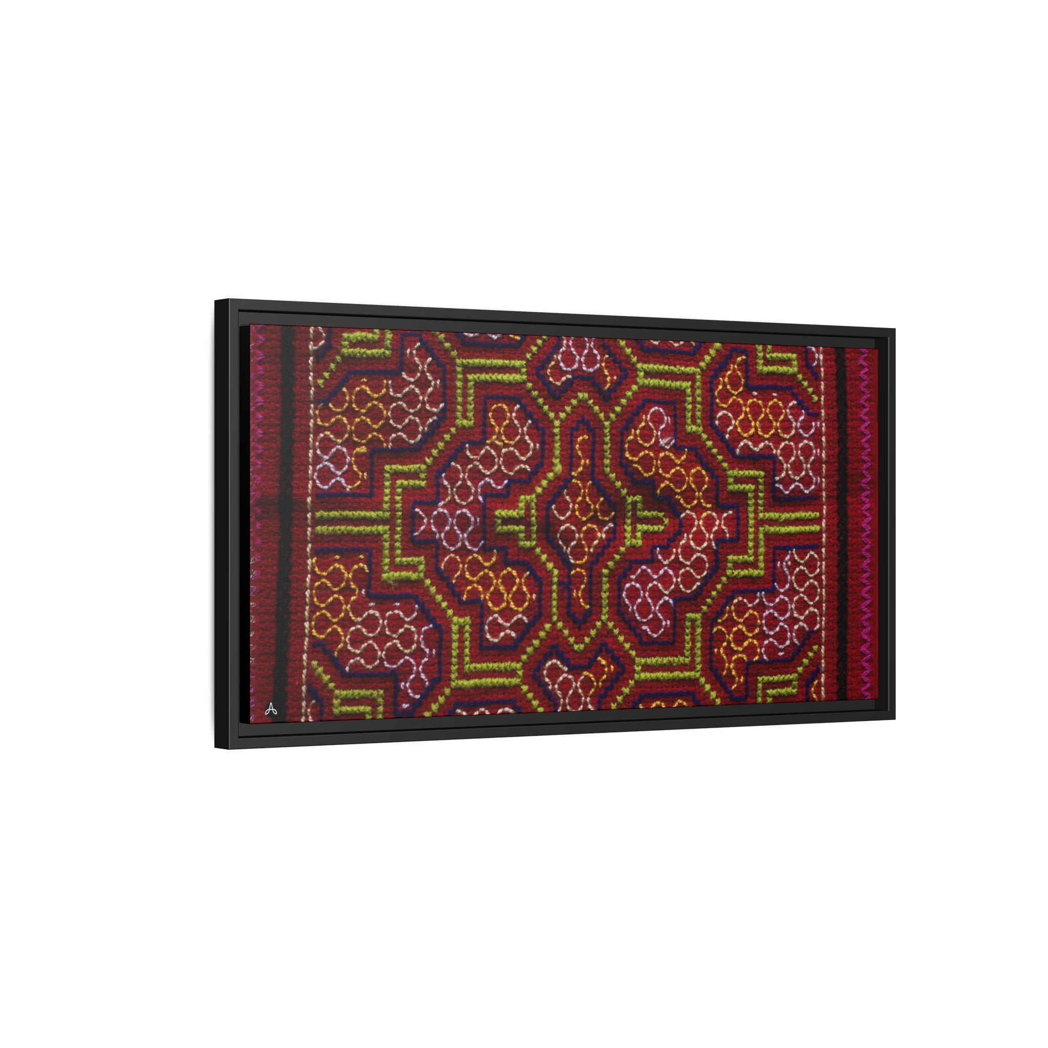 Canvas Shipibo Art – Mayá Kené – Icaro of Marriage & Family