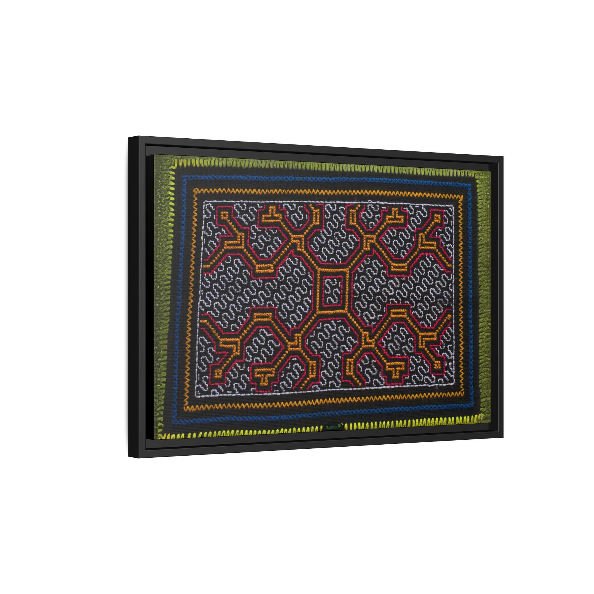Canvas Shipibo Art – Mayá Kené – Icaro of the family member