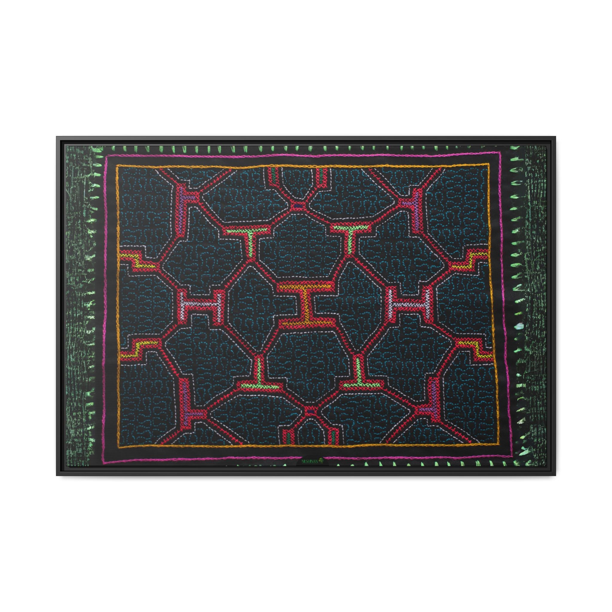Canvas Shipibo Art – Xao Kené – Icaro of acceptance