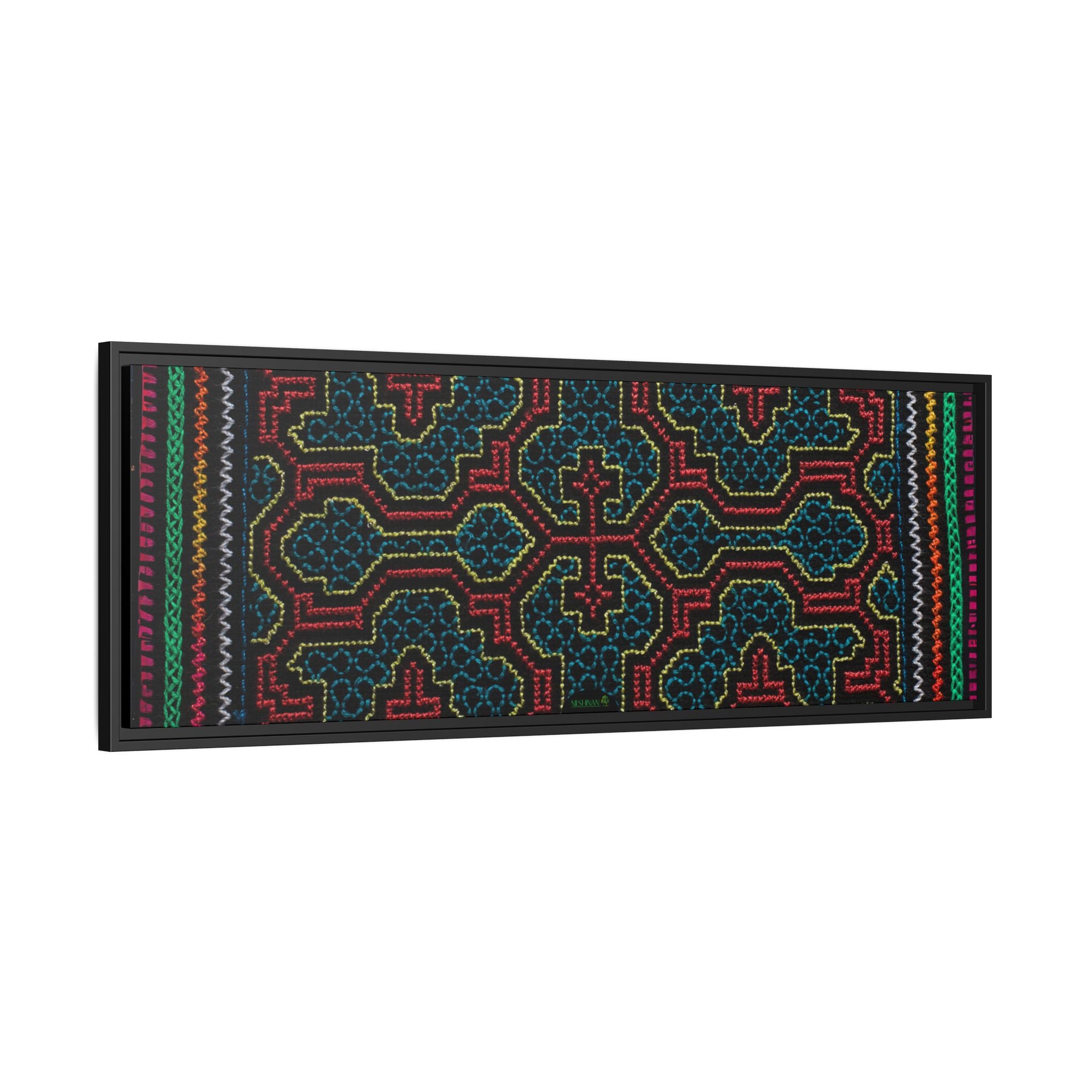 Canvas Shipibo Art – Mayá Kené – Icaro of beautifying