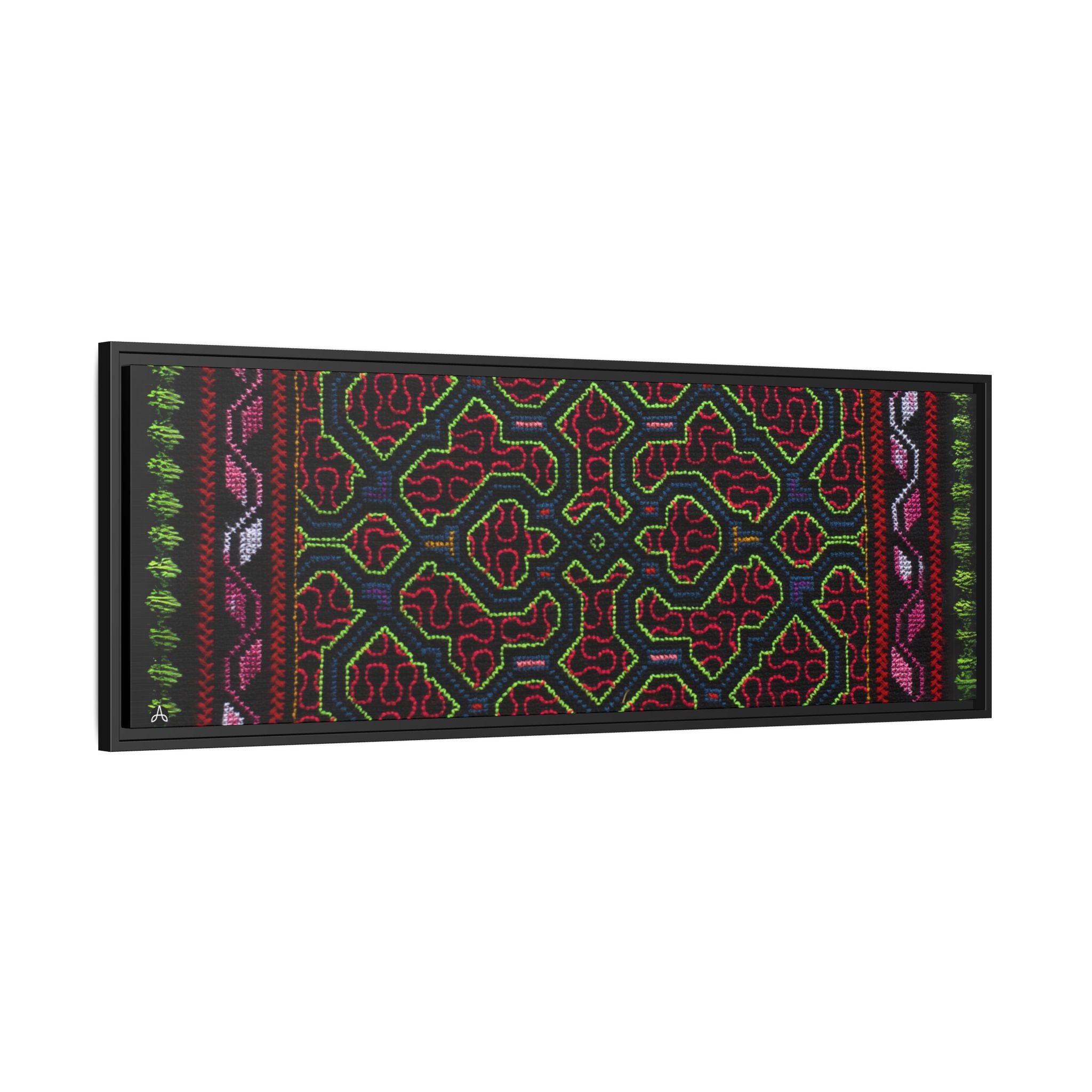 Canvas Shipibo Art – Sanken Kené – Icaro of all elements