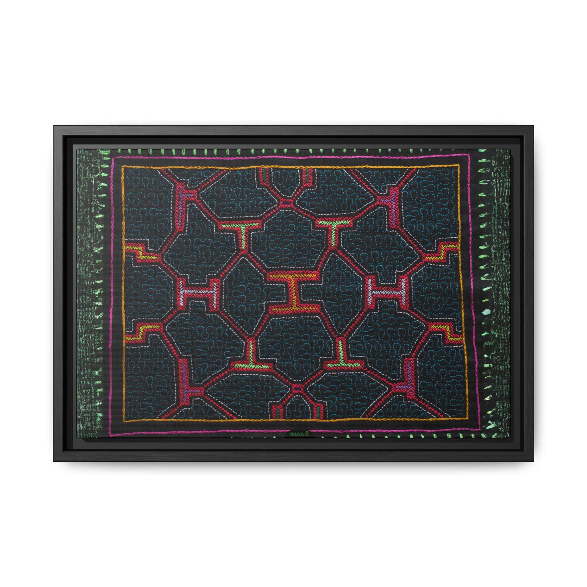 Canvas Shipibo Art – Xao Kené – Icaro of acceptance