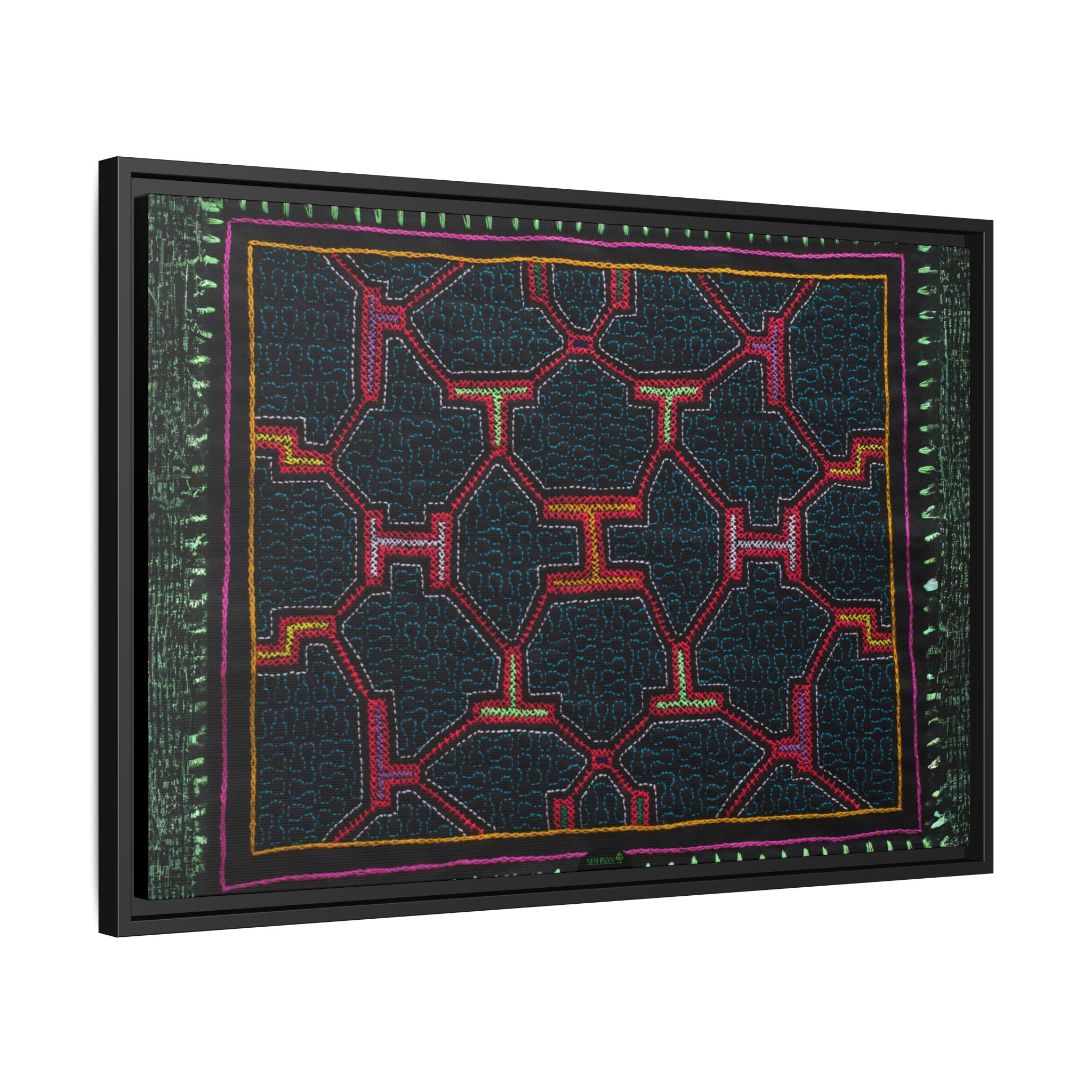 Canvas Shipibo Art – Xao Kené – Icaro of acceptance