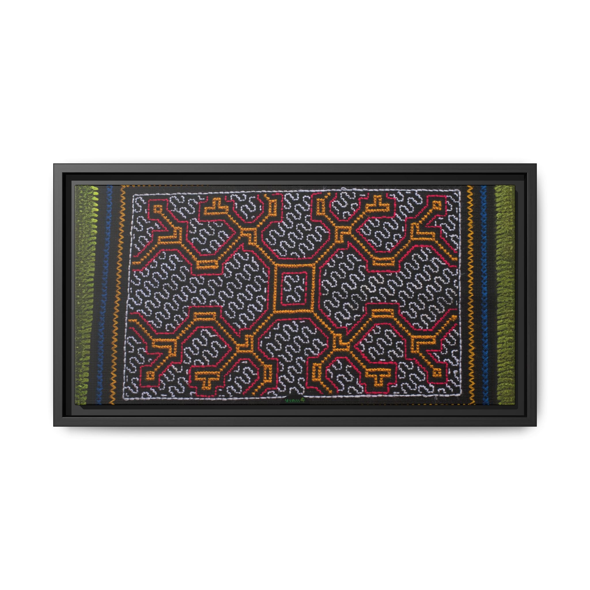 Canvas Shipibo Art – Mayá Kené – Icaro of the family member